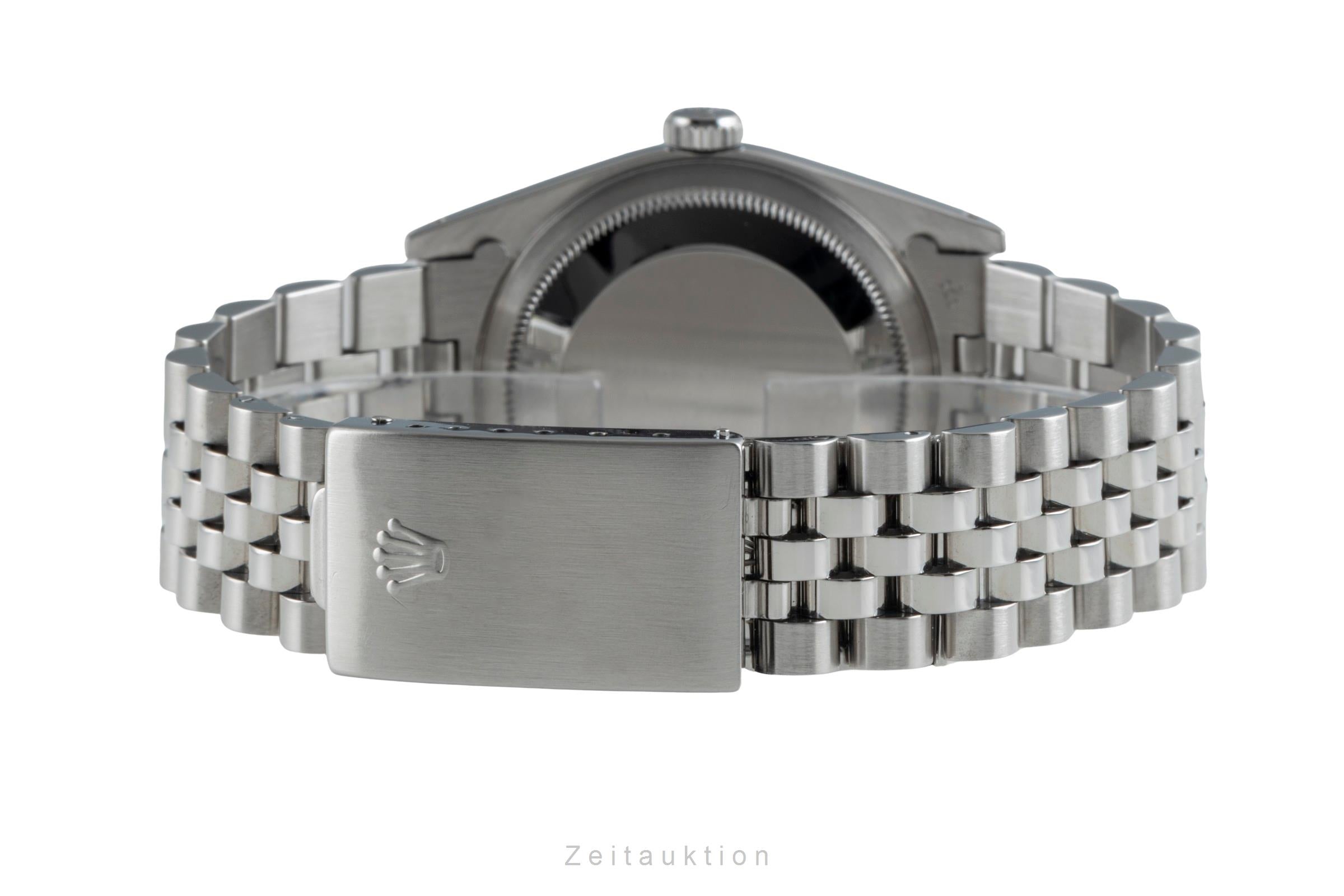 Rolex Datejust 36 Black Dial Stahl / Weissgold Ref. 16234 Box & Papiere 1990 [2505616]