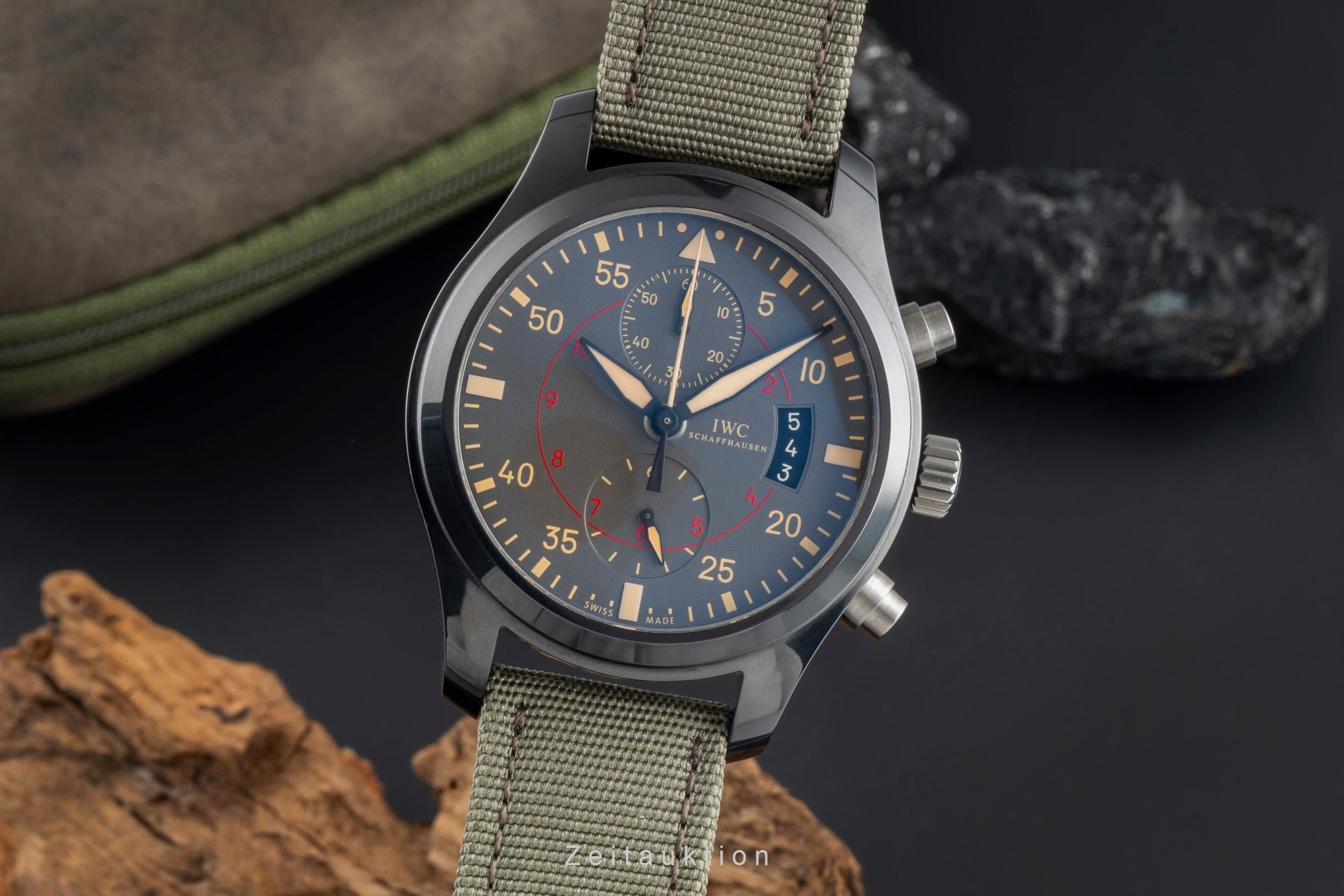 IWC Fliegerchronograph cronografo ceramica / titanio automatismo orologio da uomo IW388002  [2505617]