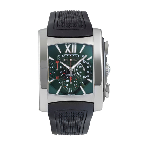 Ebel Brasilia chronograph steel automatic men's watch E9126M52  [2505619]