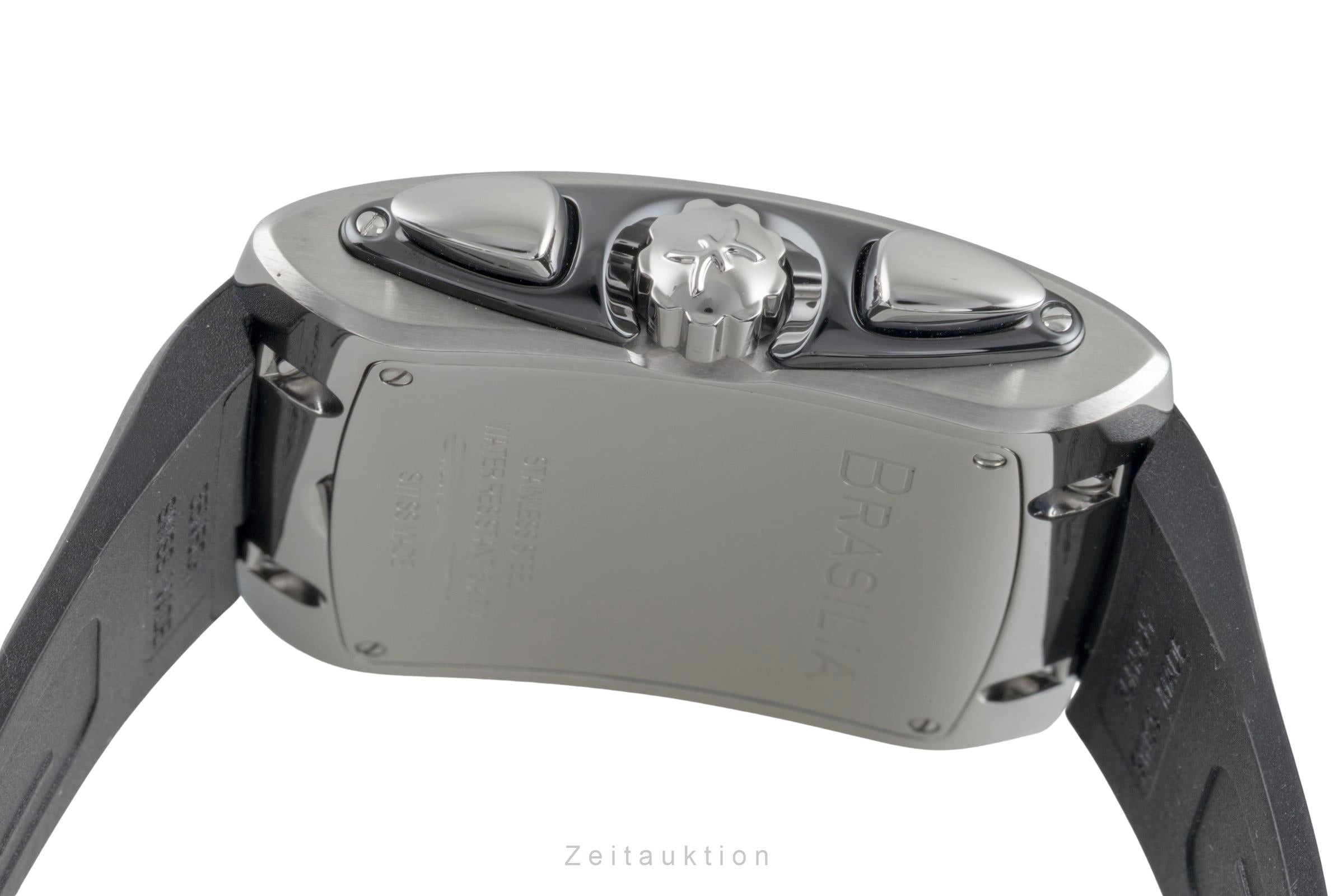 Ebel Brasilia chronograph steel automatic men's watch E9126M52  [2505619]