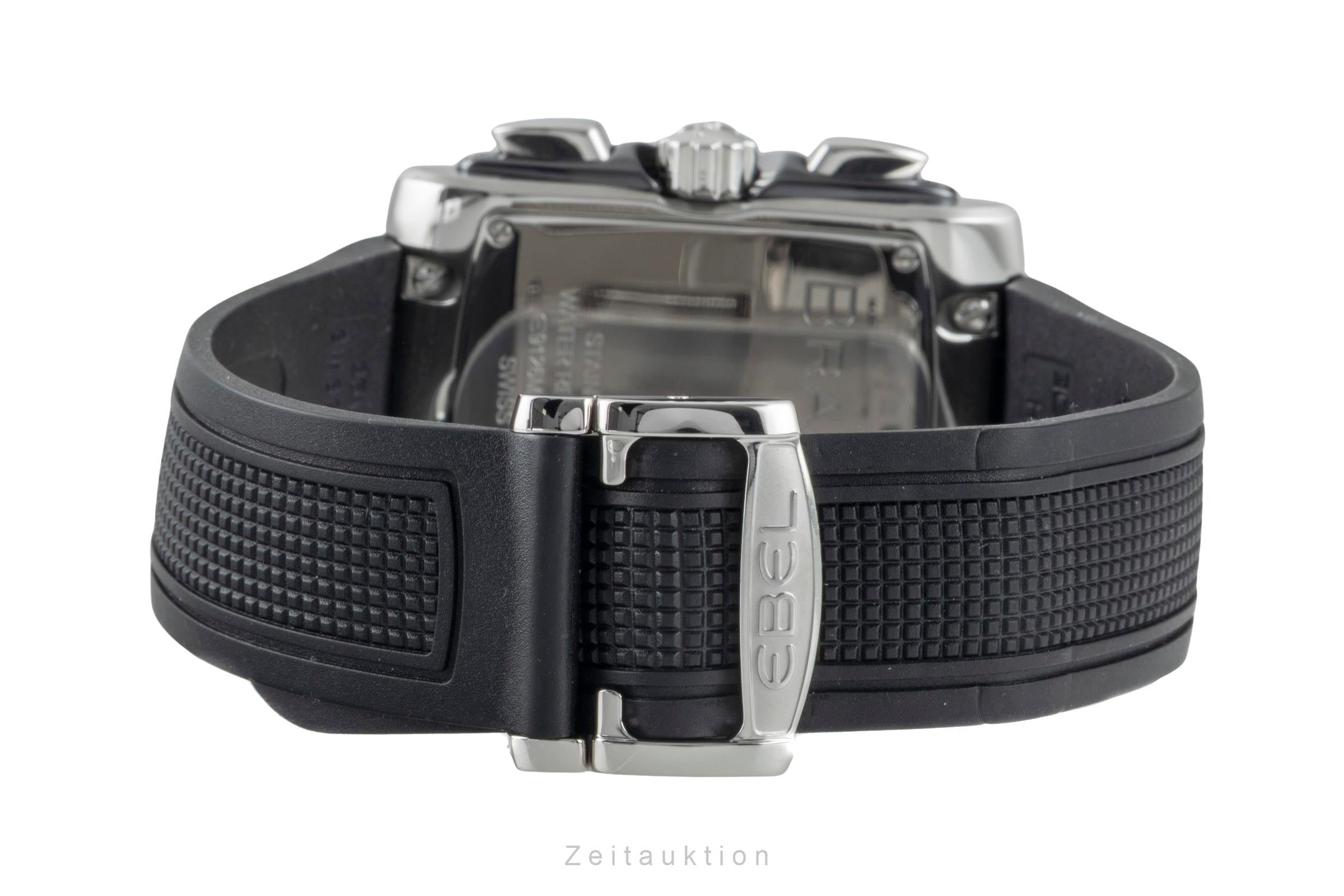 Ebel Brasilia chronograph steel automatic men's watch E9126M52  [2505619]