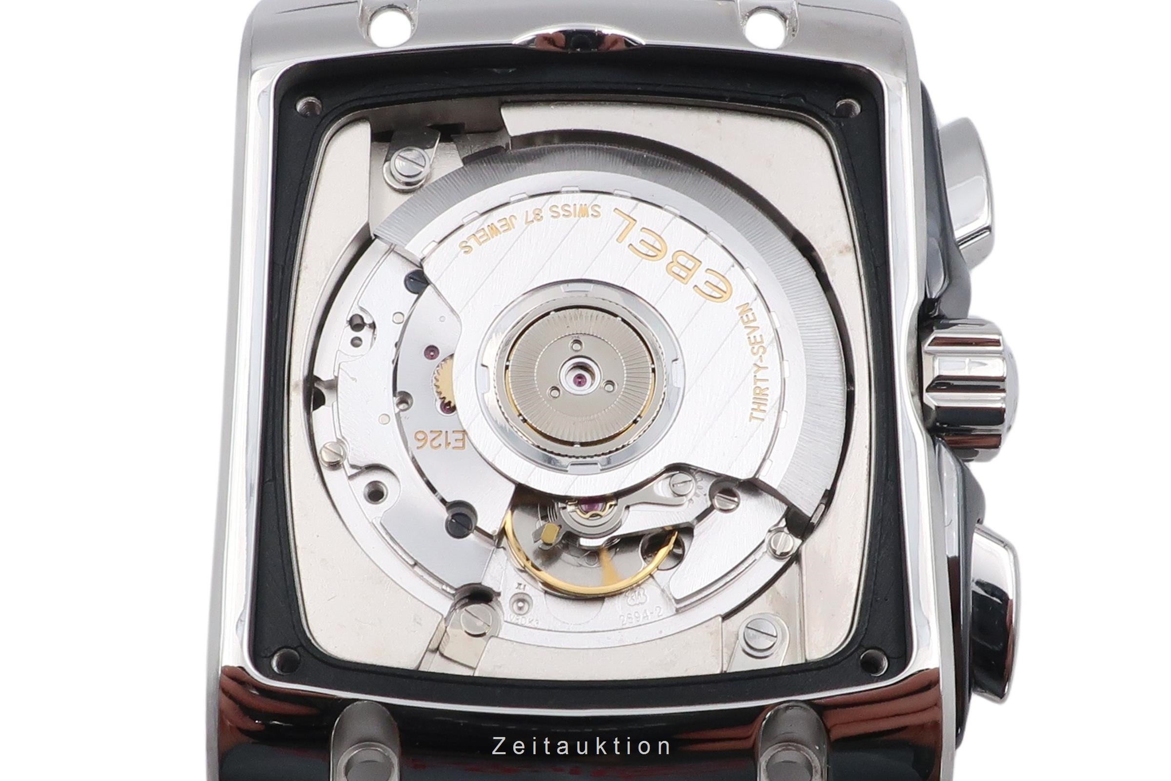 Ebel Brasilia chronograph steel automatic men's watch E9126M52  [2505619]