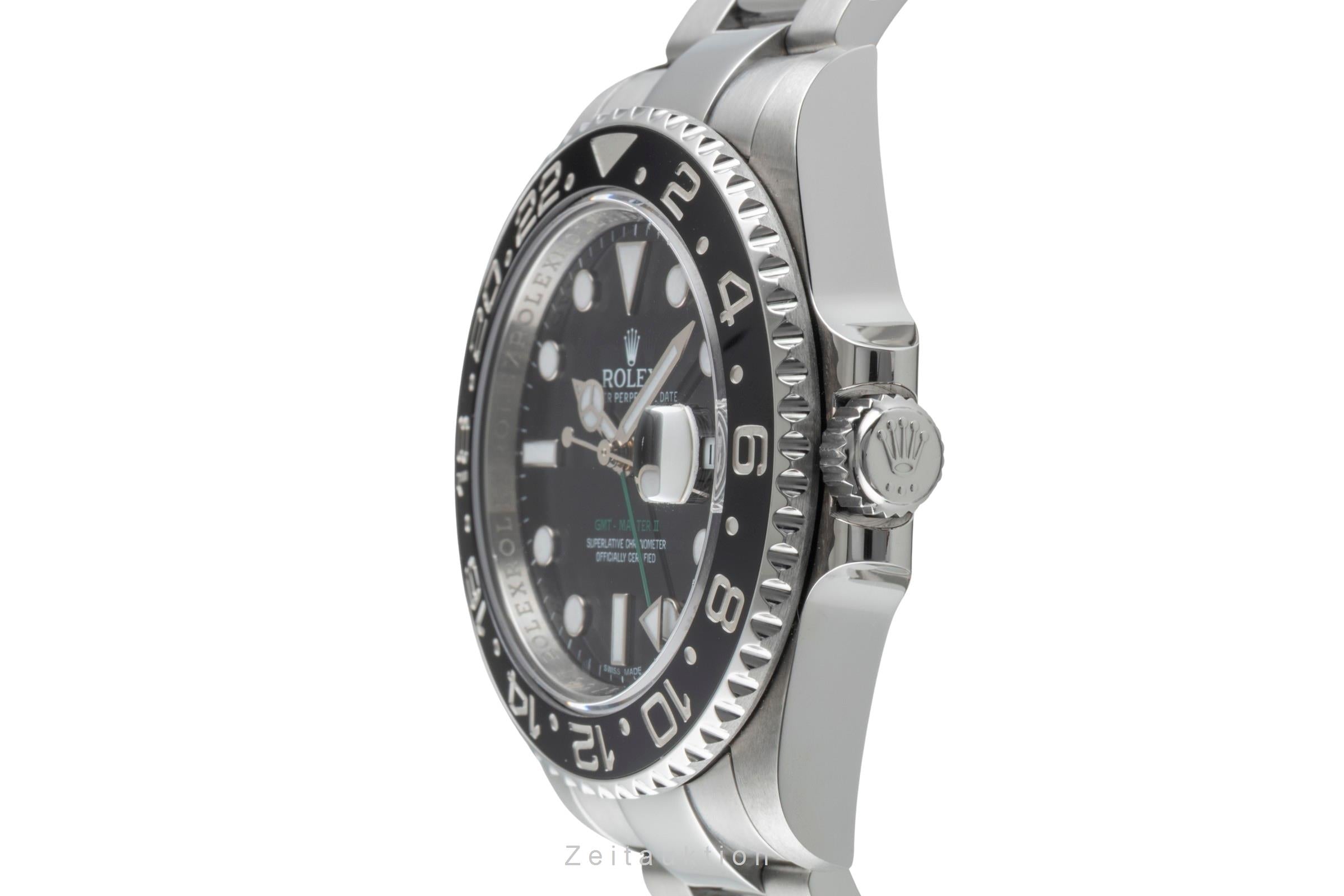 Rolex GMT-Master II steel automatic men's watch 116710LN  [2505621]