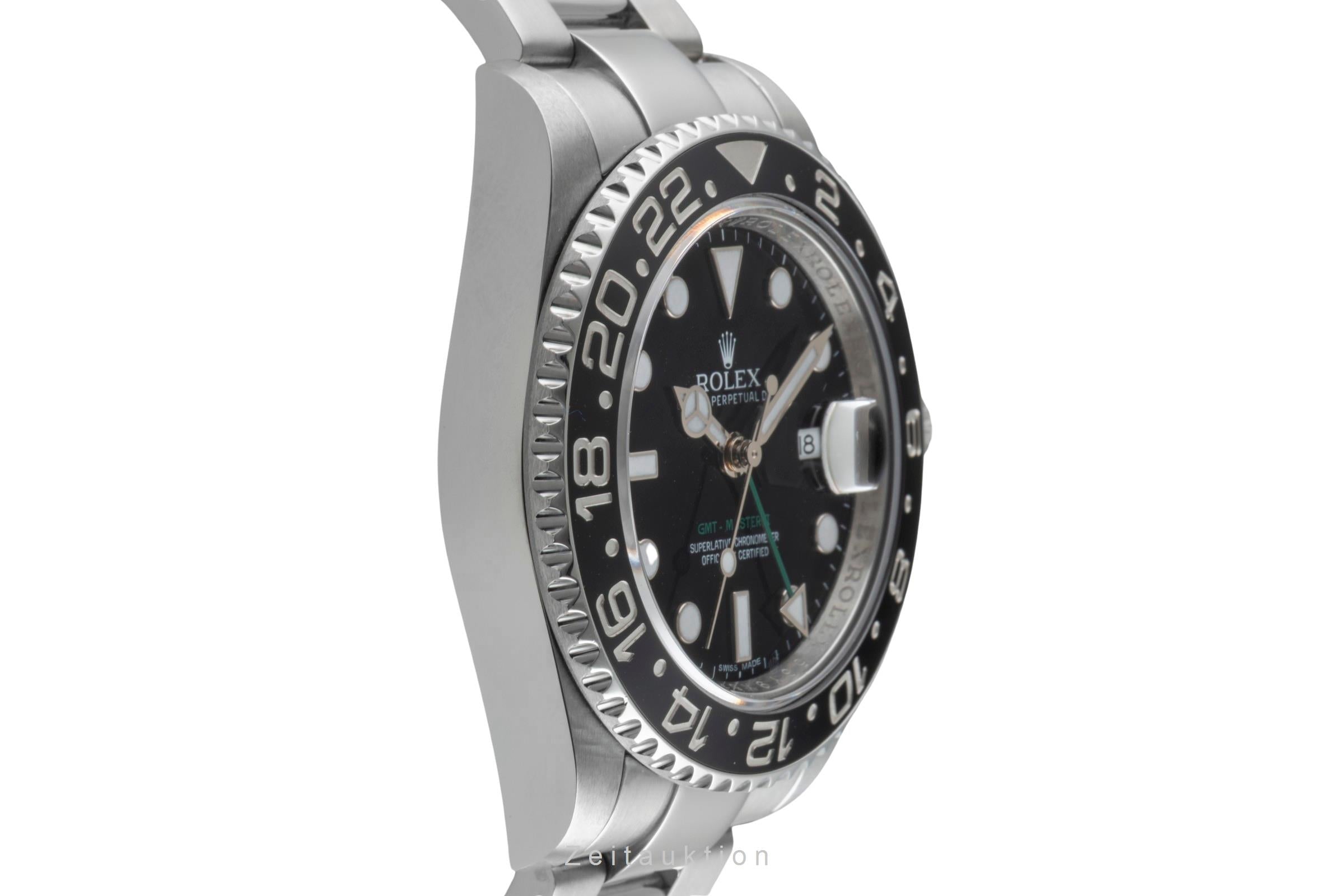 Rolex GMT-Master II steel automatic men's watch 116710LN  [2505621]