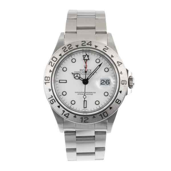 Rolex Explorer II acero automático reloj para caballeros 16570  [2505622]