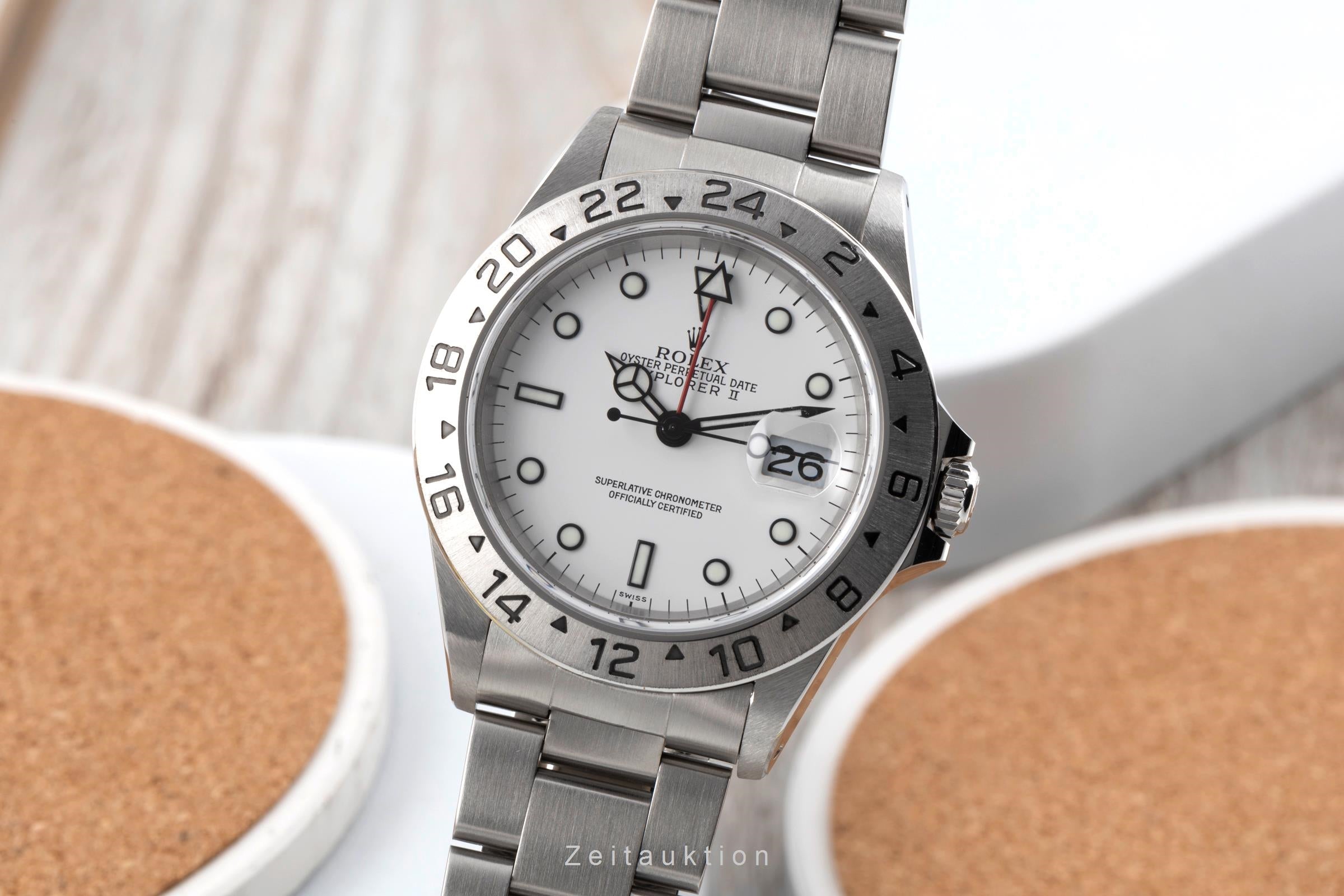 Rolex Explorer II steel automatic Kal. 3185 Ref. 16570 | 2505622