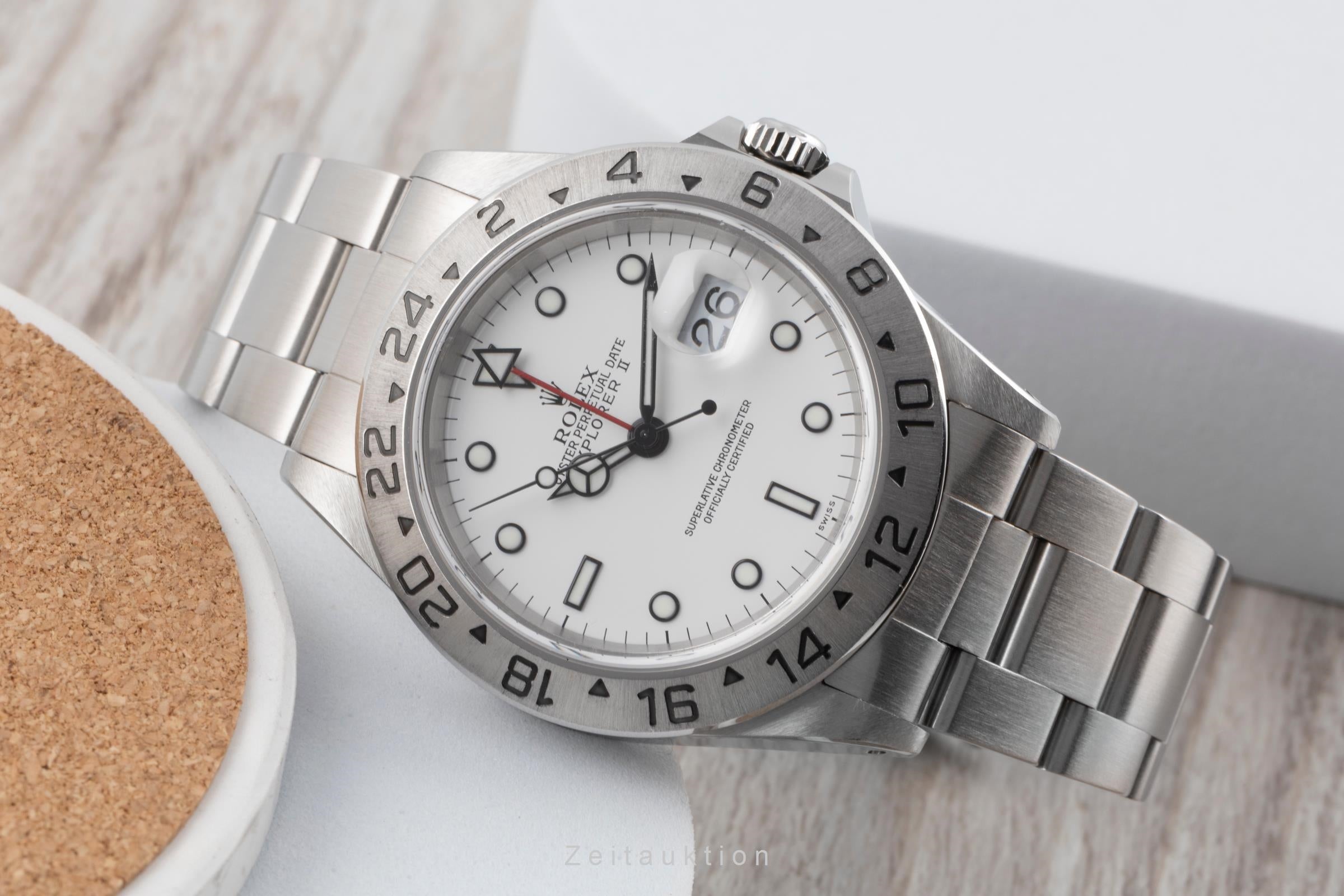 Rolex Explorer II steel automatic Kal. 3185 Ref. 16570 | 2505622