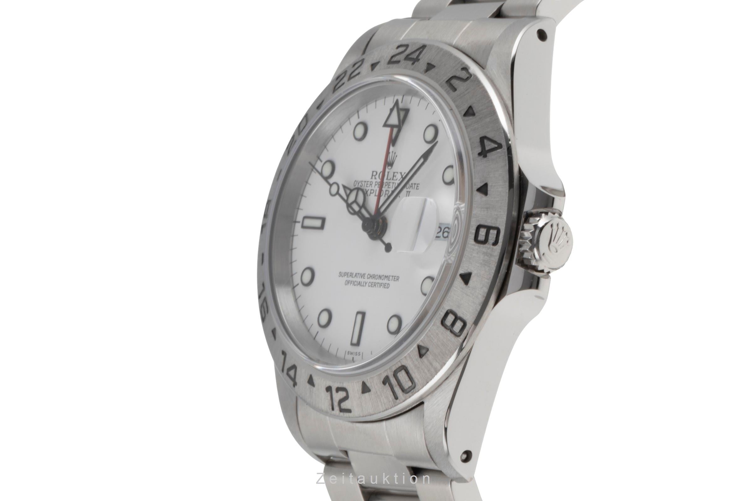 Rolex Explorer II acero automático reloj para caballeros 16570  [2505622]
