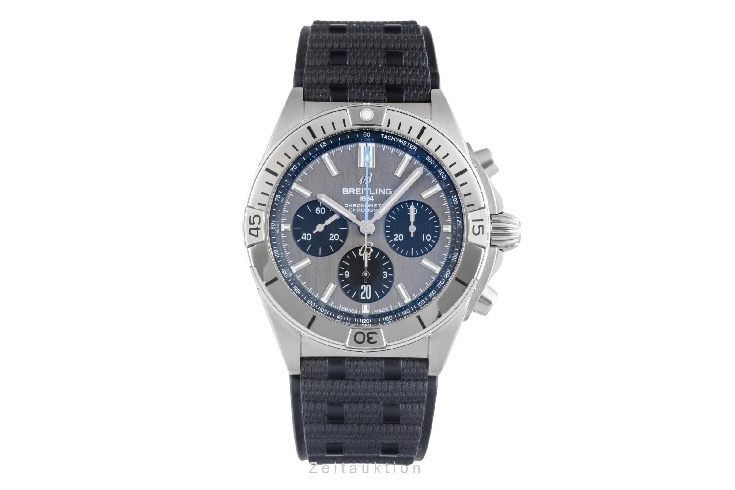 Breitling Chronomat chronograph titanium automatic men's watch EB0134101M1S1 LP: 9800EUR  [2505624]