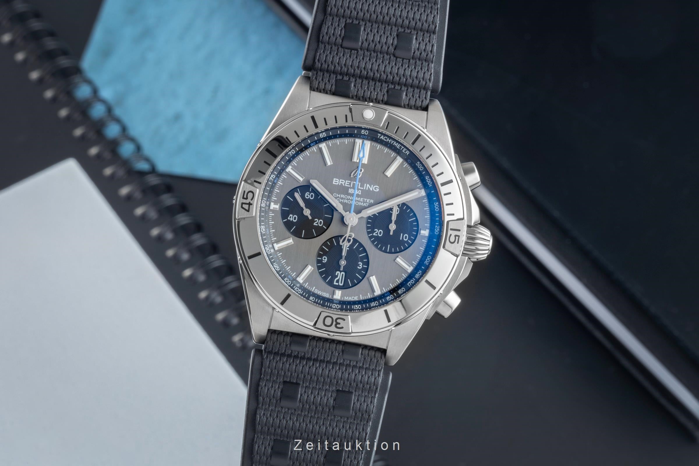 Breitling Chronomat chronograph titanium automatic men's watch EB0134101M1S1 LP: 9800EUR  [2505624]