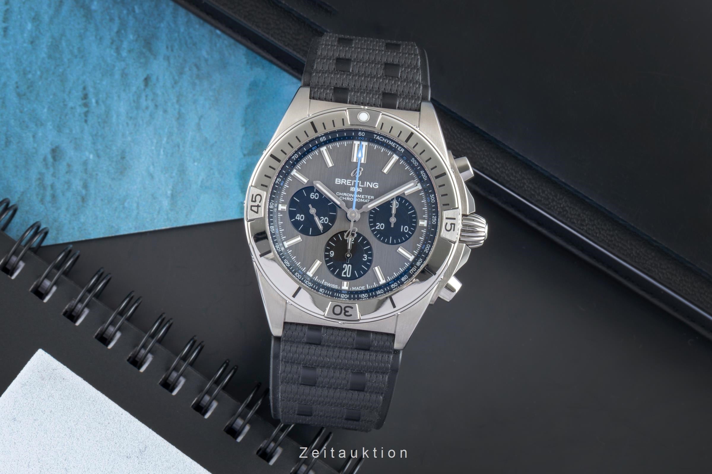 Breitling Chronomat chronograph titanium automatic men's watch EB0134101M1S1 LP: 9800EUR  [2505624]