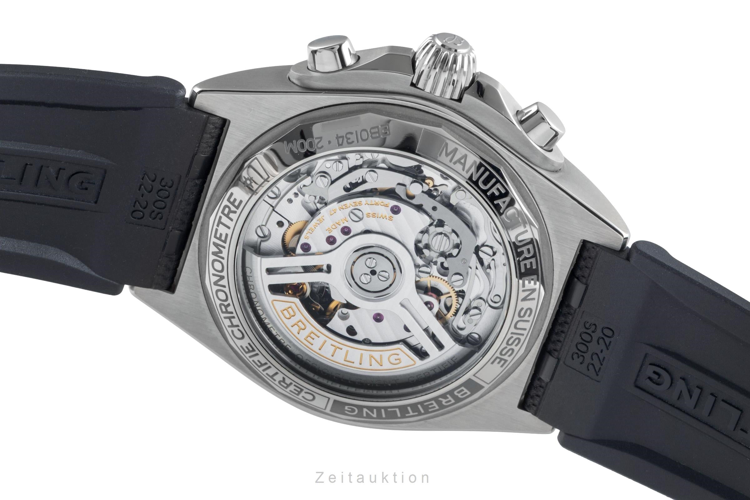 Breitling Chronomat chronograph titanium automatic men's watch EB0134101M1S1 LP: 9800EUR  [2505624]