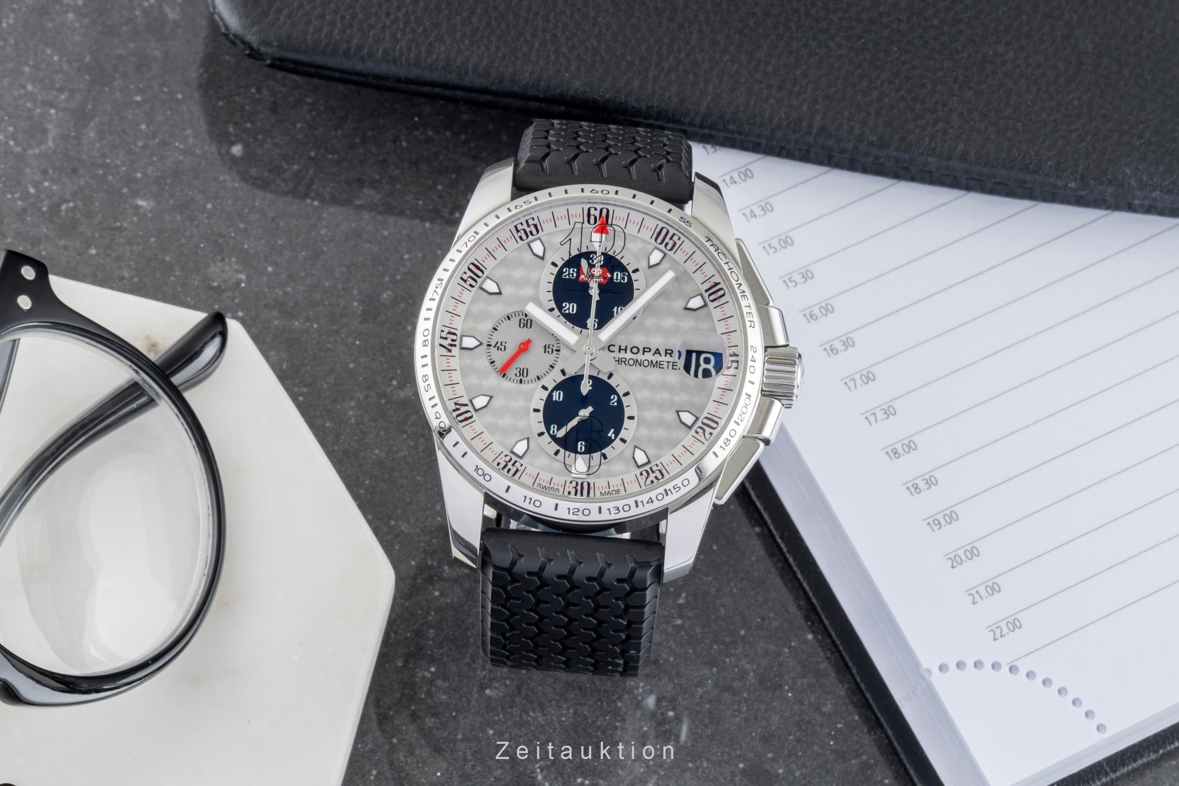 Chopard Mille Miglia chronographe acier automatique montre pour hommes 8530  [2505627]