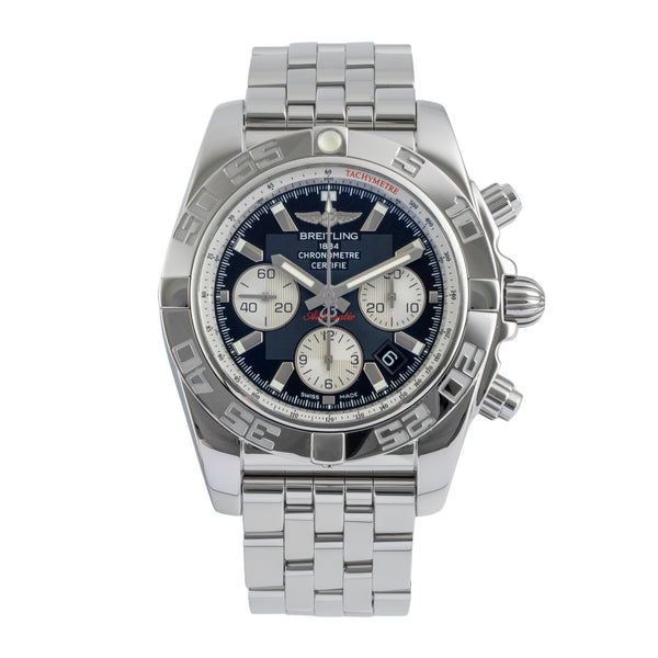 Breitling Chronomat 44 cronógrafo acero automático reloj para caballeros AB011012/BE69	  [2505629]