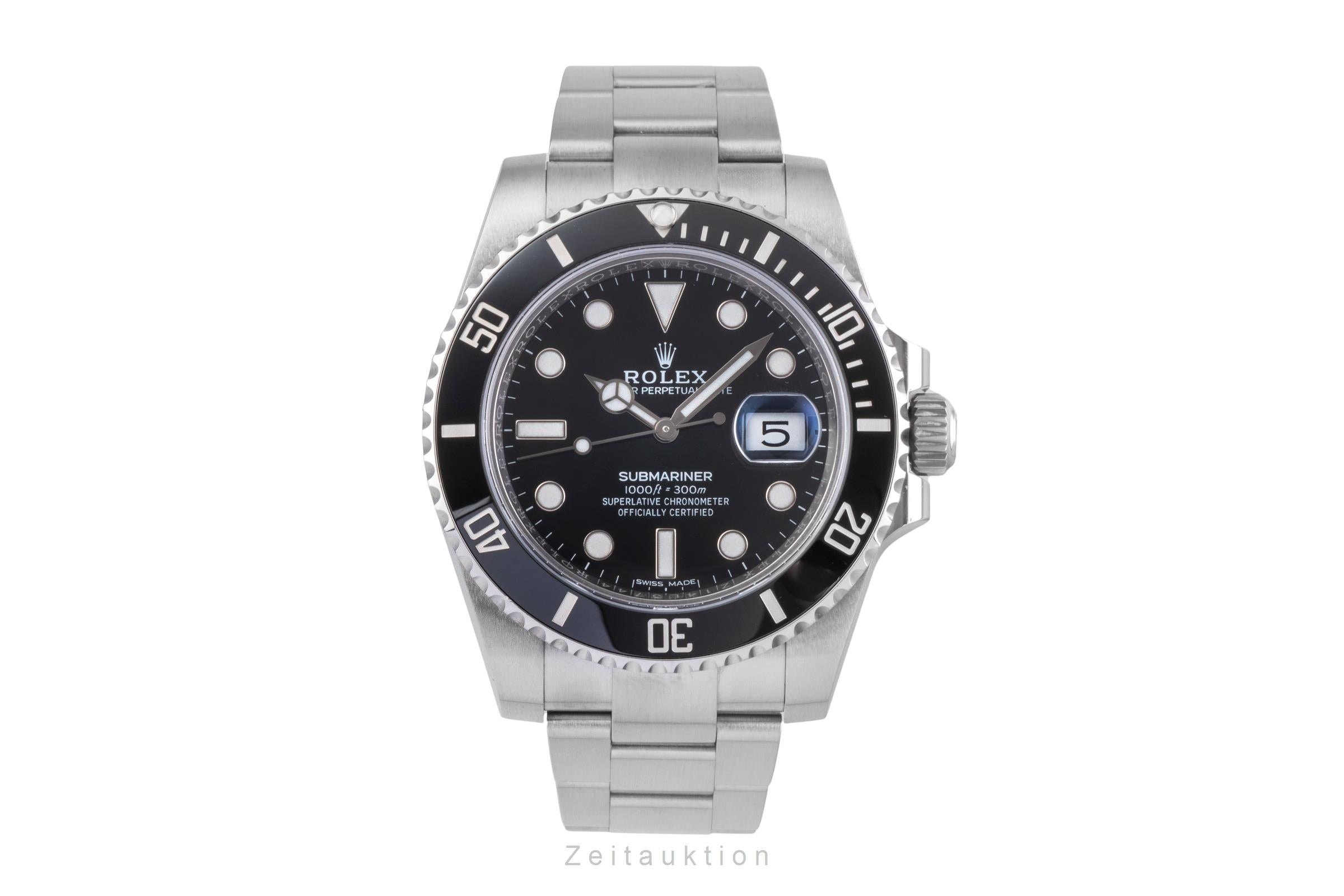 Rolex Submariner Date 40 Stahl Automatik Herrenuhr Ref. 116610LN B&P 2019 [2505630]