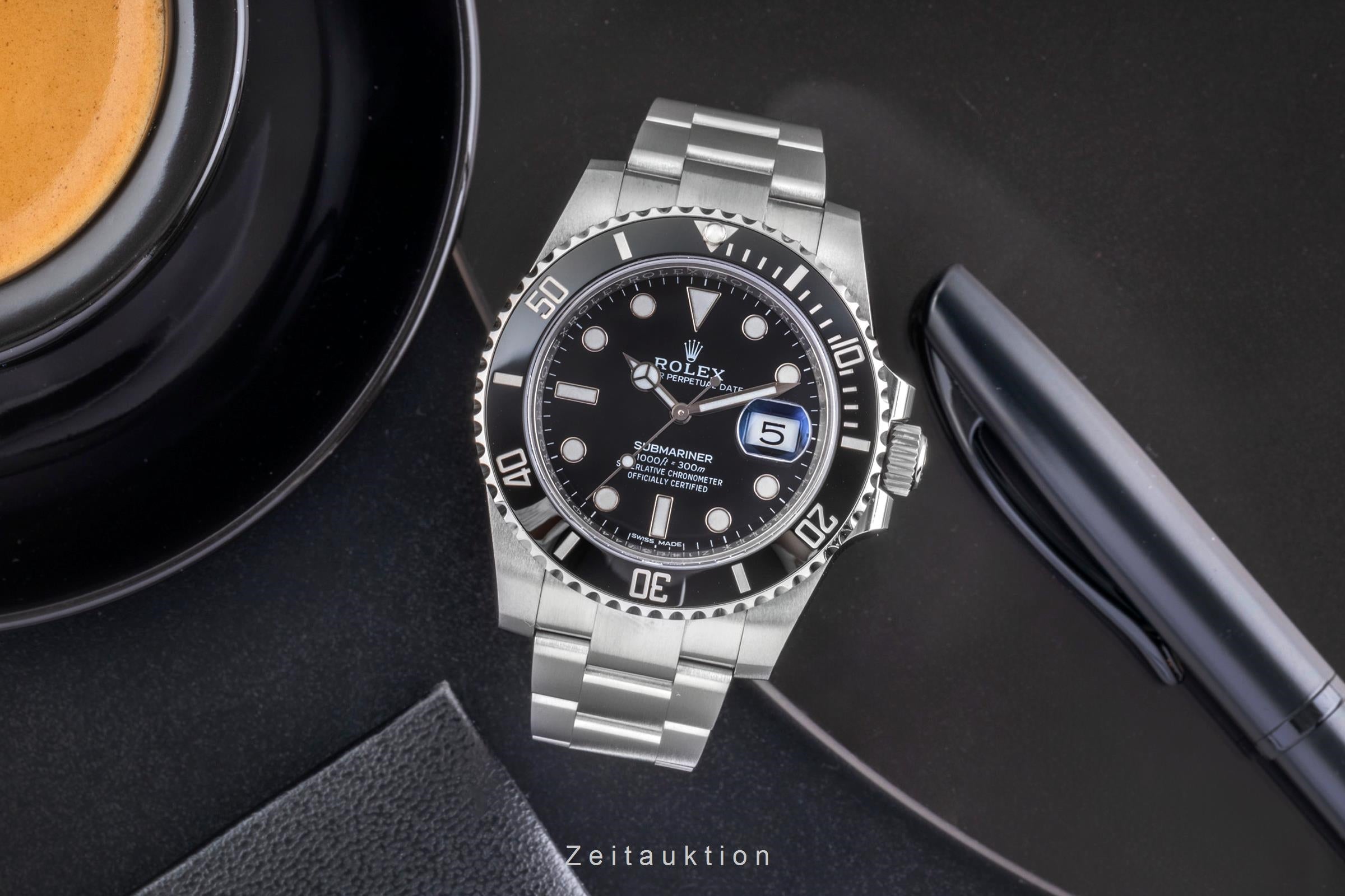 Rolex Submariner Date 40 Stahl Automatik Herrenuhr Ref. 116610LN B&P 2019 [2505630]