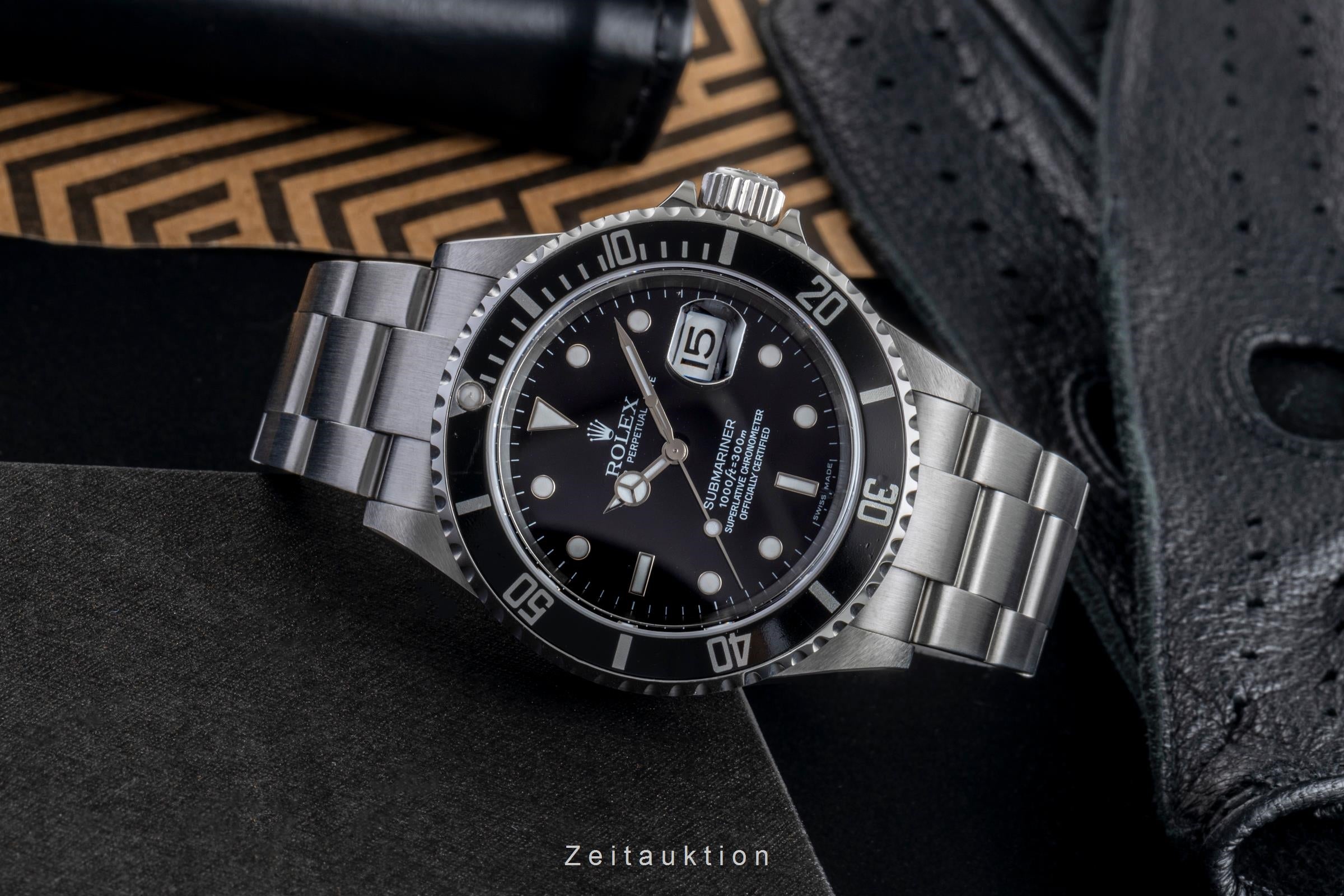 Rolex Submariner acero automático reloj para caballeros 16610T  [2505631]