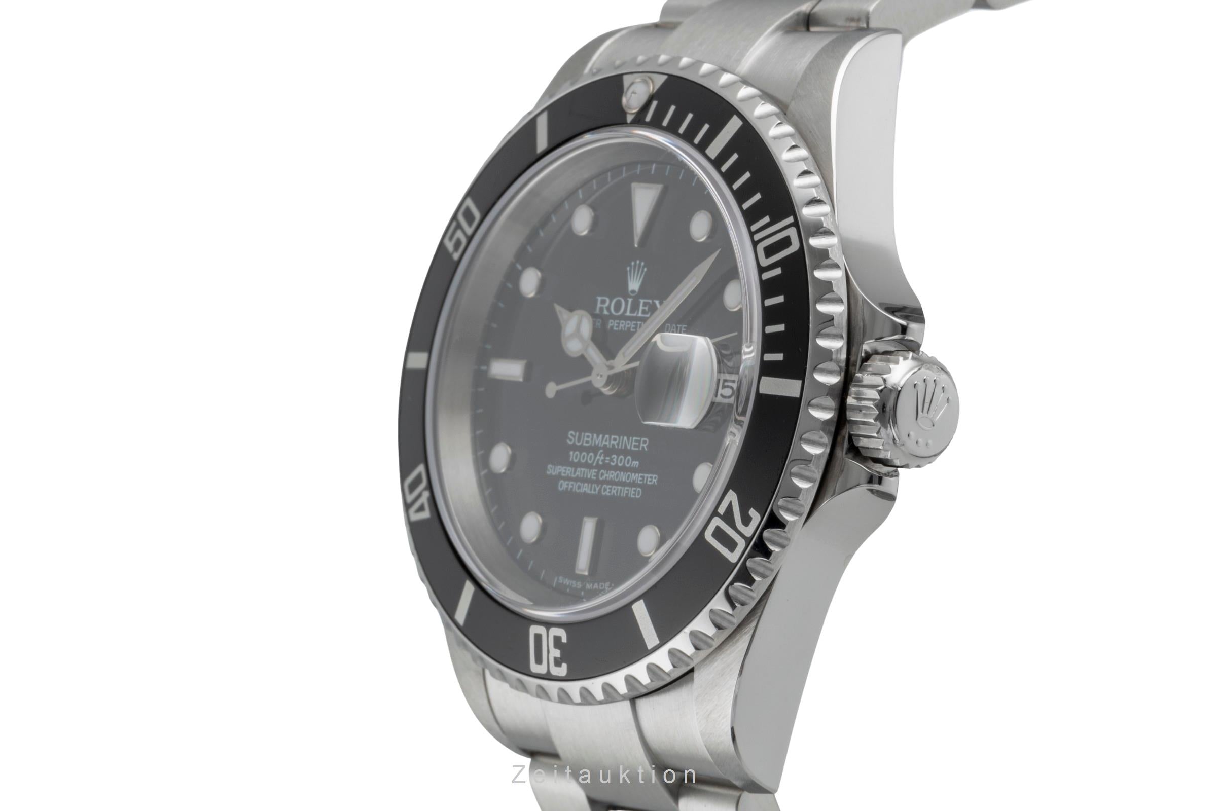 Rolex Submariner acero automático reloj para caballeros 16610T  [2505631]