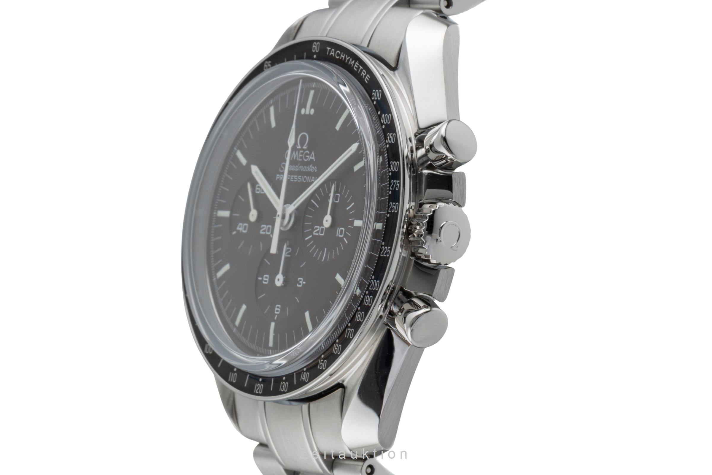 Omega Speedmaster Moonwatch chronographe acier à remontage manuel montre pour hommes 311.30.42.30.13.001 LP: 8300EUR  [2505633]
