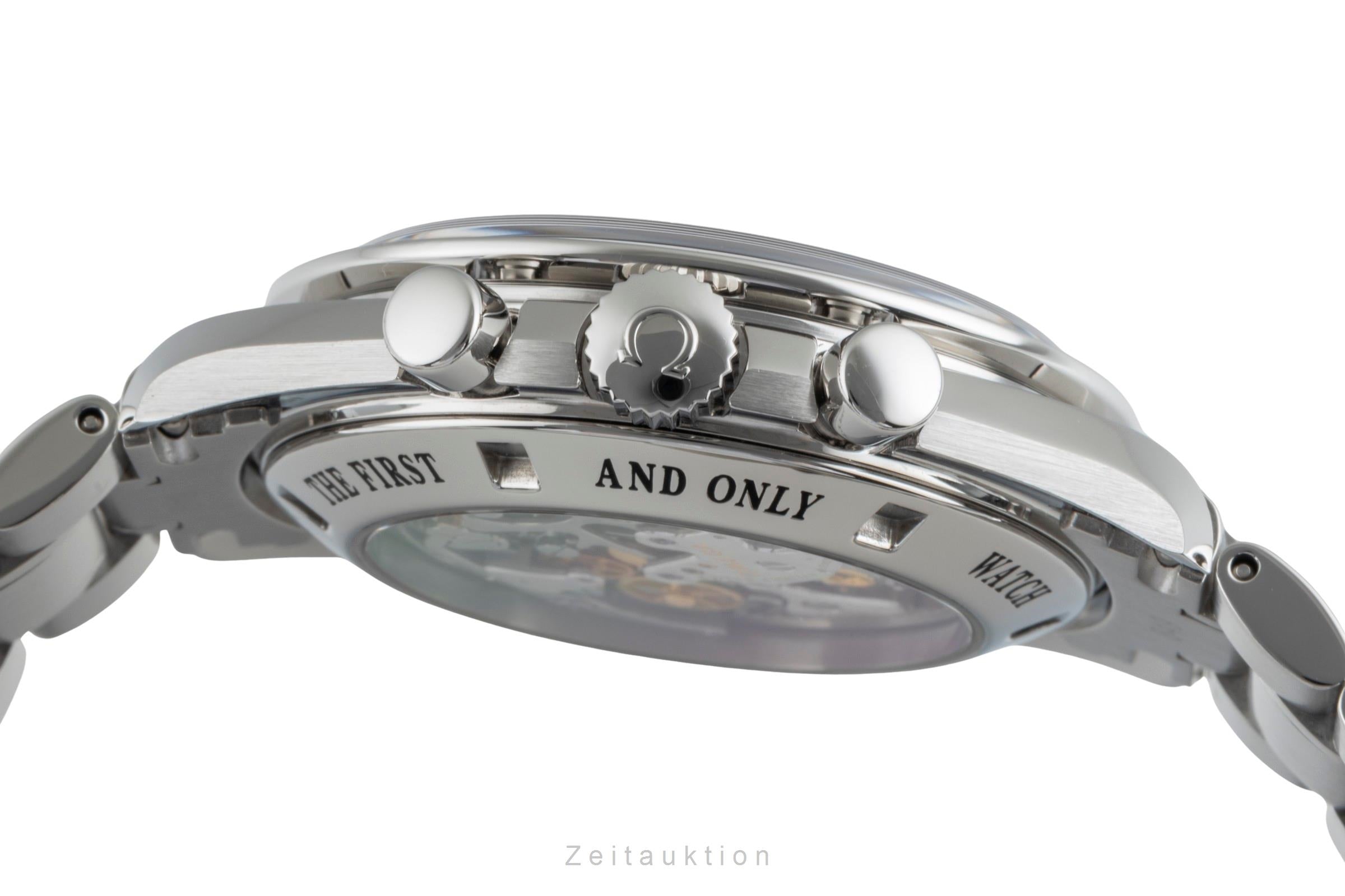 Omega Speedmaster Moonwatch chronographe acier à remontage manuel montre pour hommes 311.30.42.30.13.001 LP: 8300EUR  [2505633]