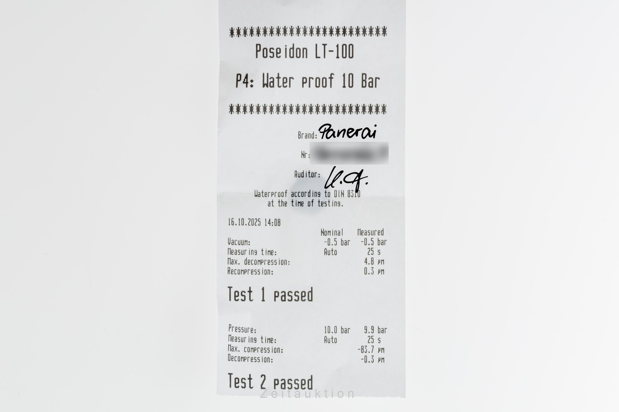 Panerai Luminor  acier à remontage manuel montre pour hommes PAM00663  [2505634]