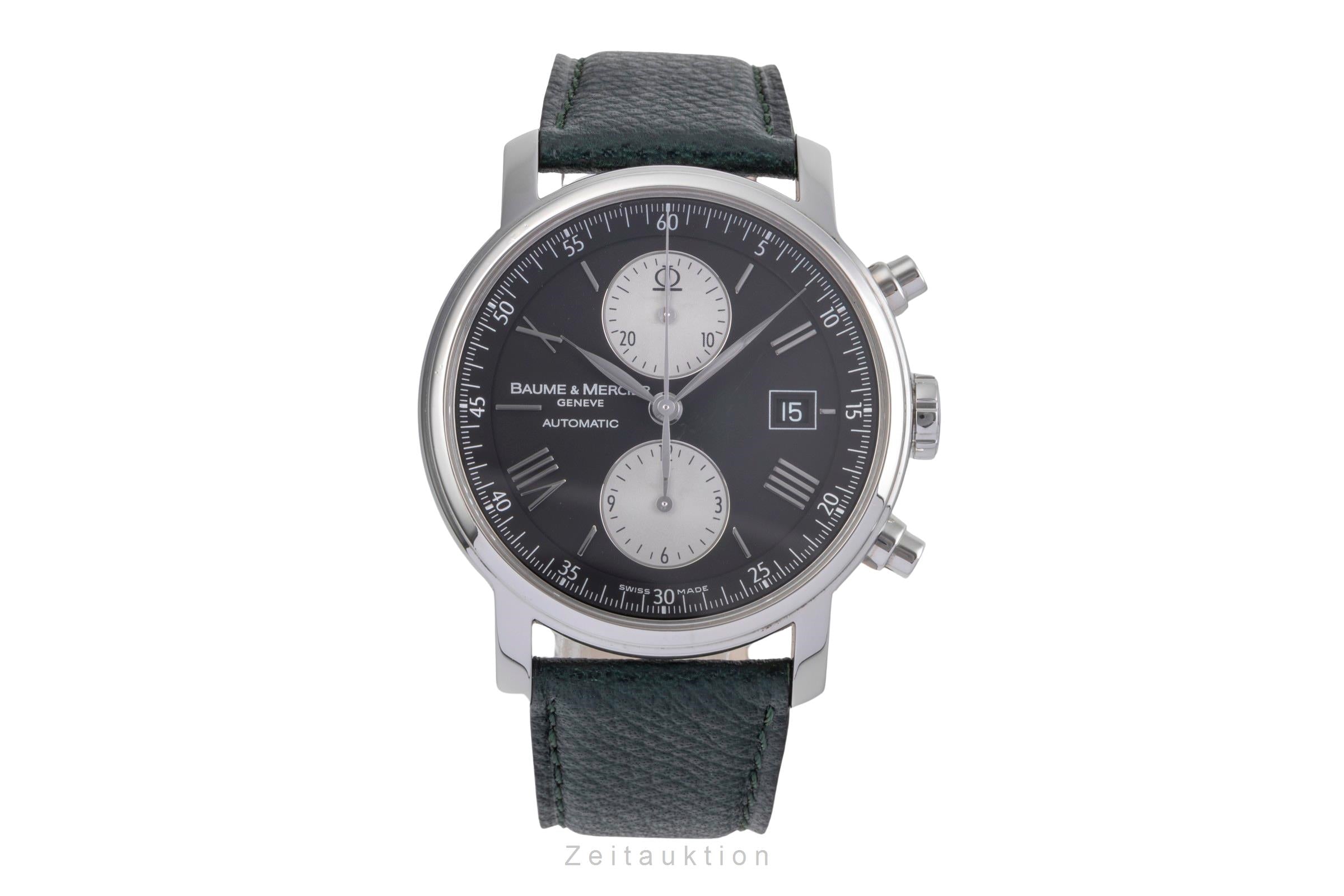 Baume & Mercier Classima chronograph steel automatic men's watch MOA08733  65591  [2505636]