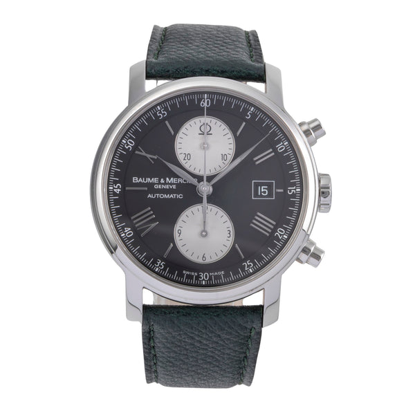 Baume & Mercier Classima chronograph steel automatic men's watch MOA08733  65591  [2505636]