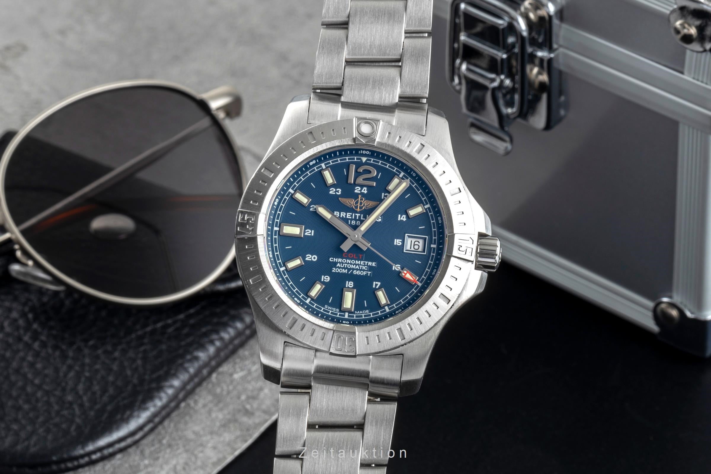 Breitling Colt Stahl Automatik Herrenuhr Ref. A17313101C1A1 B&P 2020 [2505637]