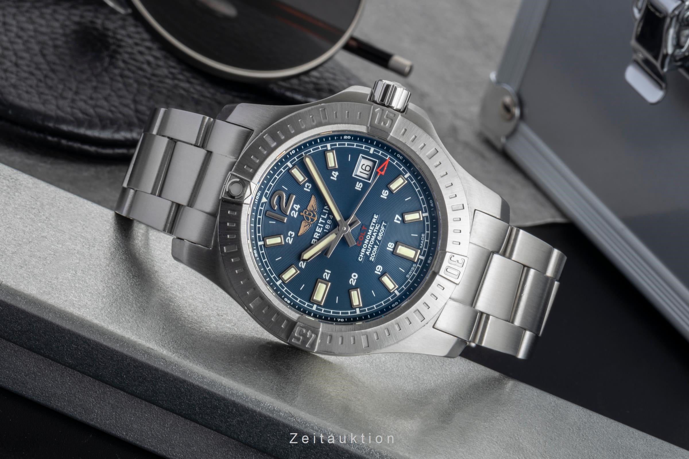 時計 BREITLING CHRONOMETER COLT A17331 Breitling Colt steel automatic Kal. B17 Ref. A1731301C1A1 | 2505637