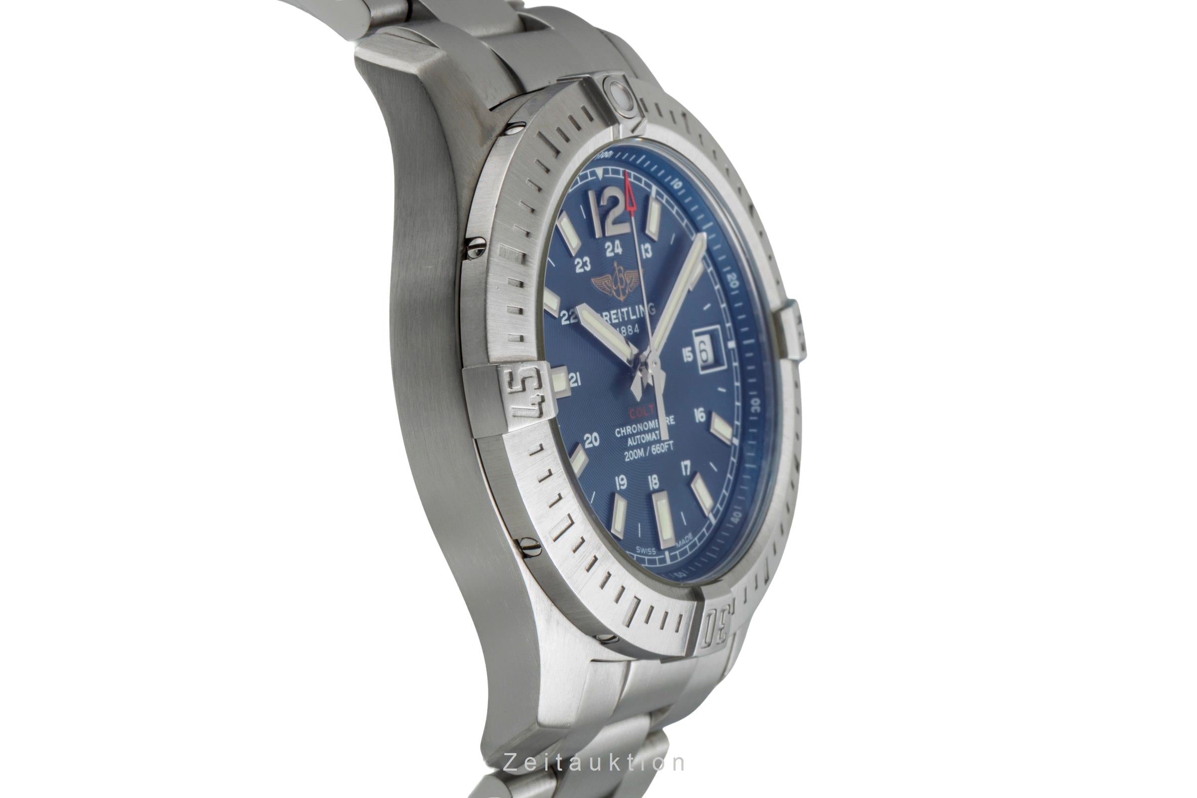 Breitling Colt Stahl Automatik Herrenuhr Ref. A17313101C1A1 B&P 2020 [2505637]