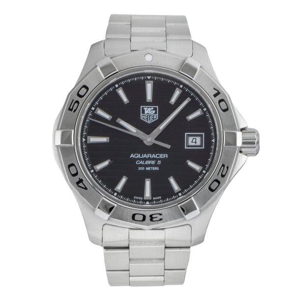 Tag Heuer Aquaracer acier automatique montre pour hommes WAP2010 LP: 4300EUR  [2505638]