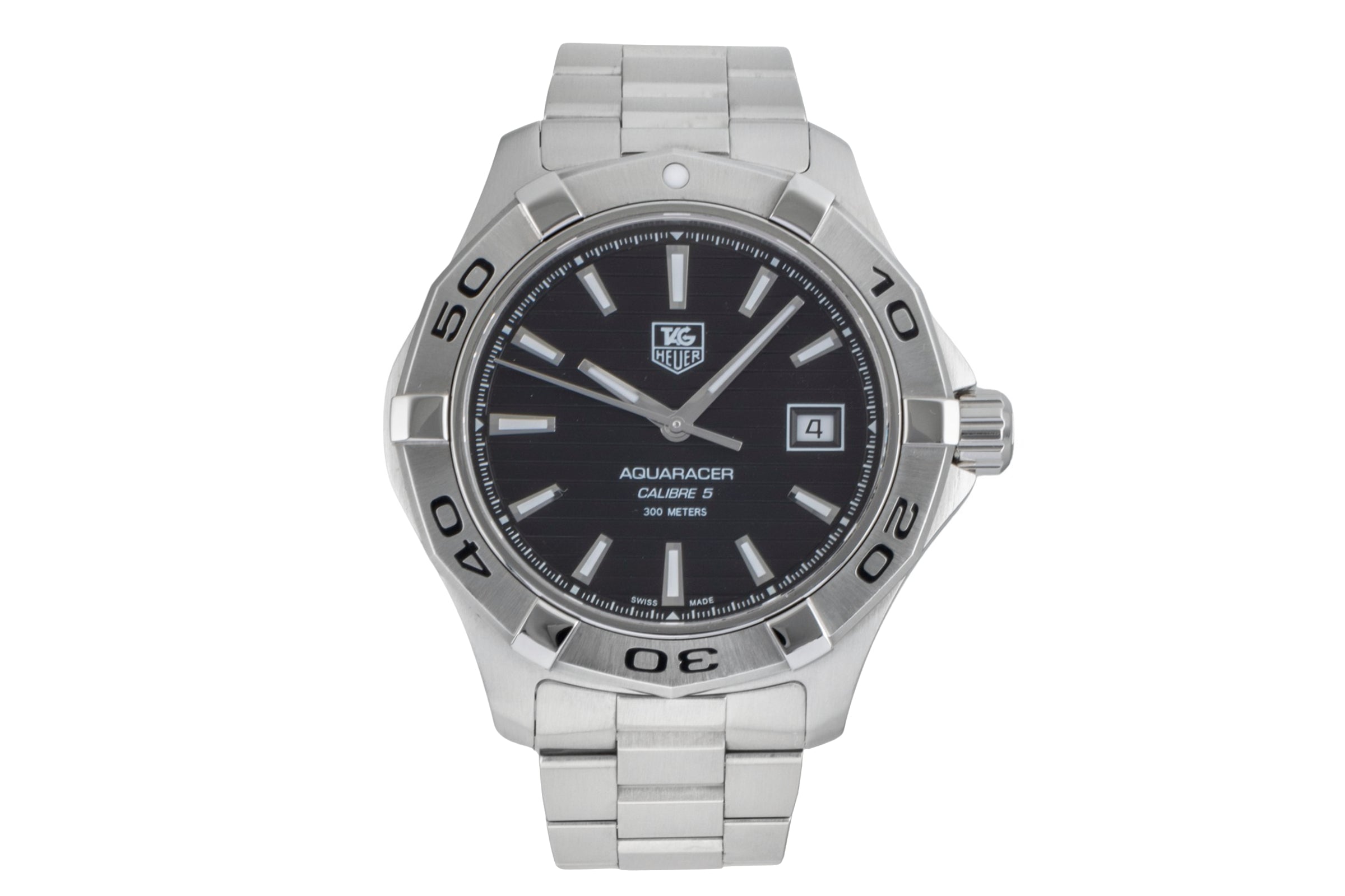 Tag Heuer Aquaracer acier automatique montre pour hommes WAP2010 LP: 4300EUR  [2505638]