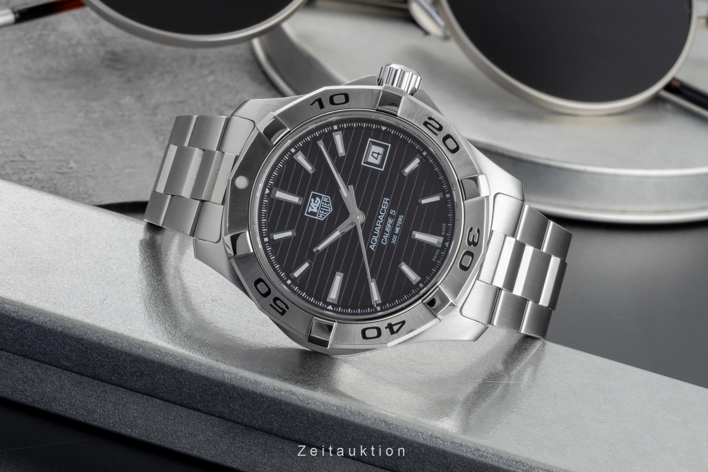 Tag Heuer Aquaracer acier automatique montre pour hommes WAP2010 LP: 4300EUR  [2505638]