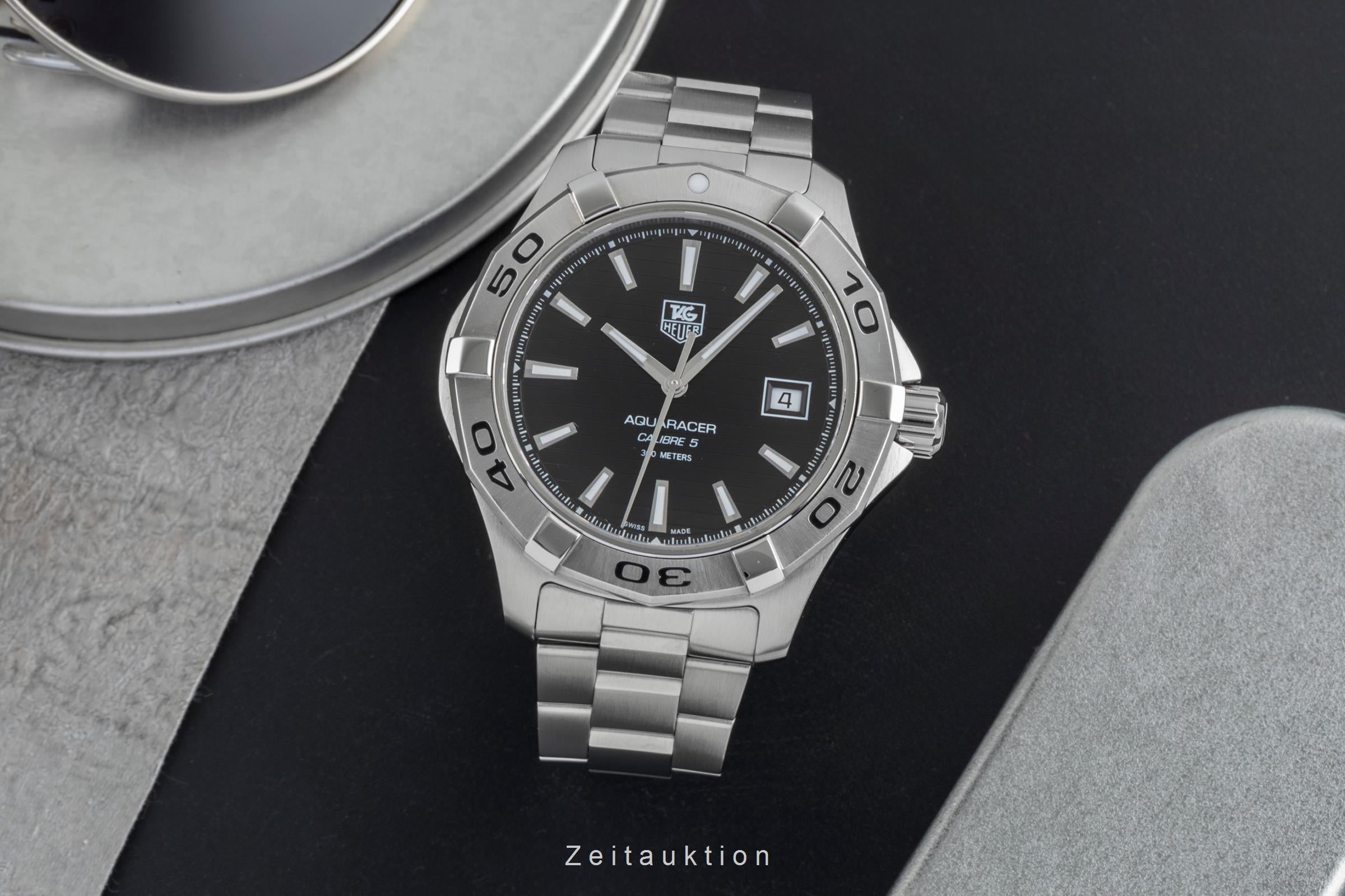 Tag Heuer Aquaracer acier automatique montre pour hommes WAP2010 LP: 4300EUR  [2505638]