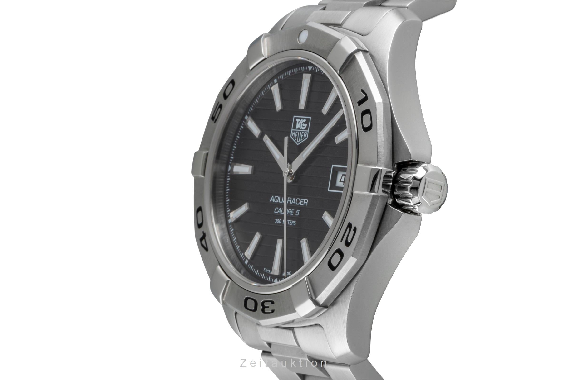 Tag Heuer Aquaracer acier automatique montre pour hommes WAP2010 LP: 4300EUR  [2505638]