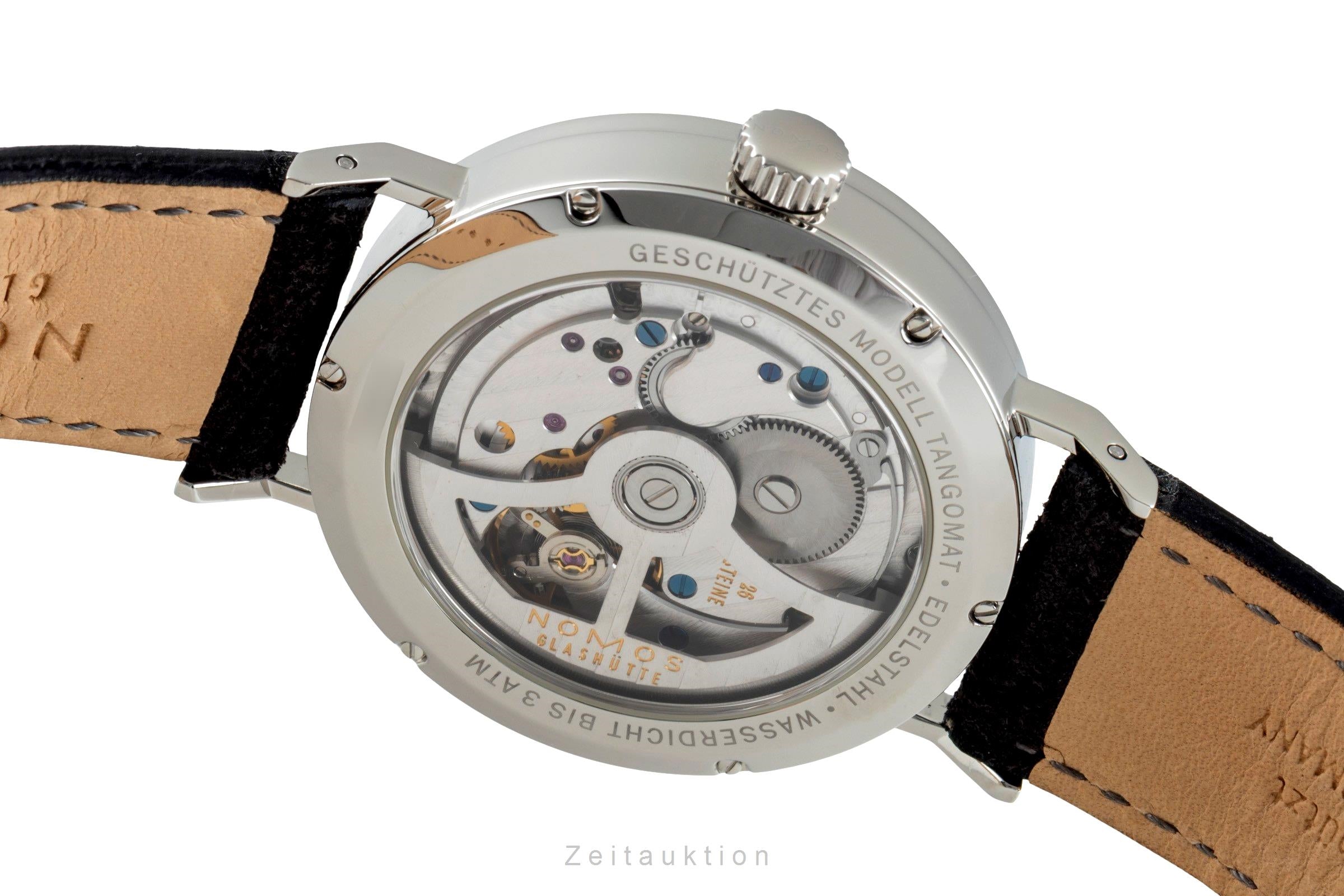 Nomos Tangomat acier automatique montre pour hommes 601  [2505639]