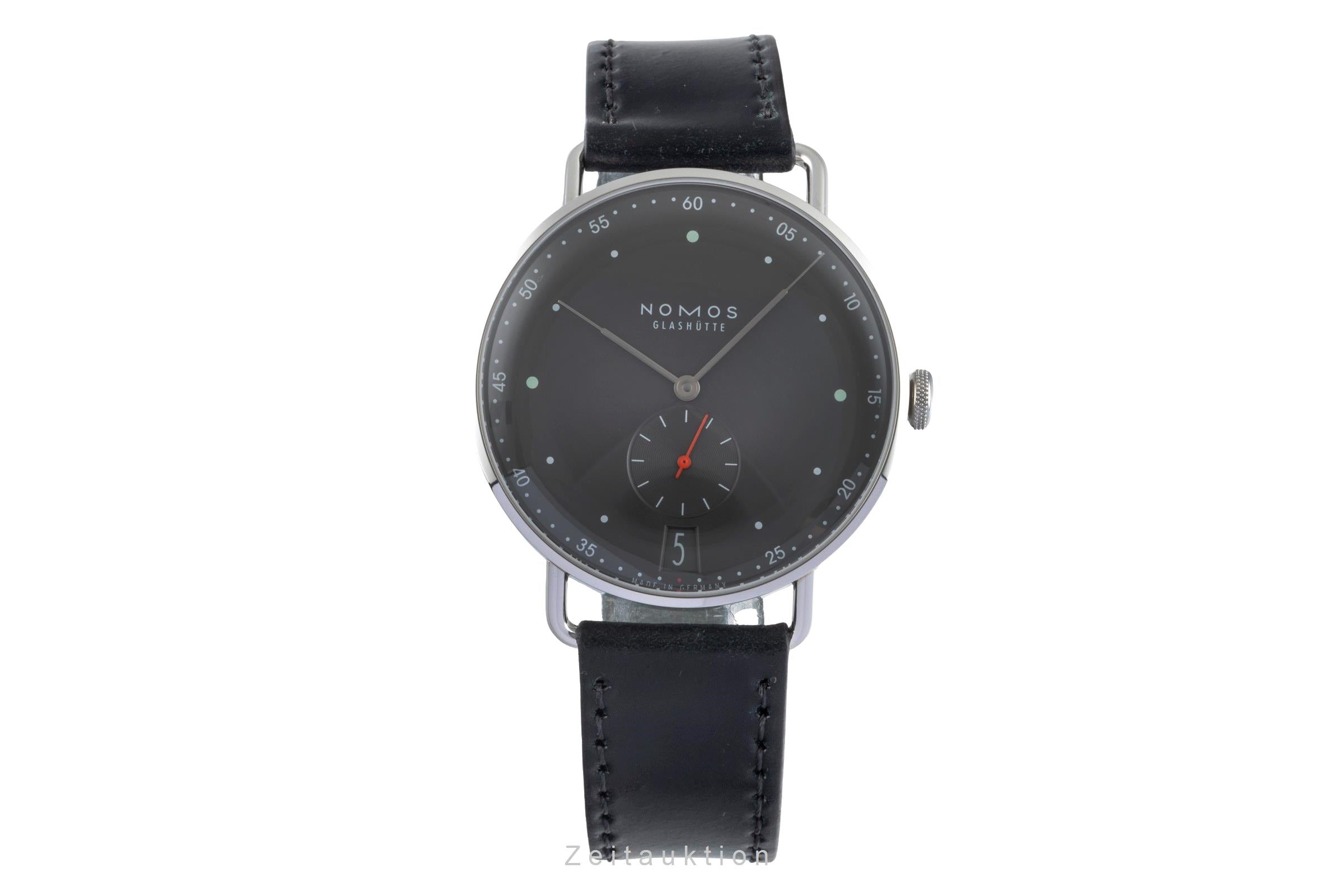 Nomos Metro steel manual winding men's watch 1103  [2505640]