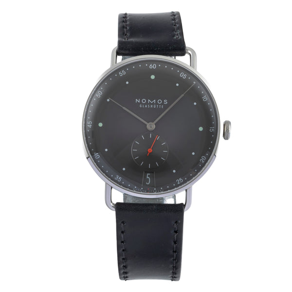 Nomos Metro steel manual winding men's watch 1103  [2505640]