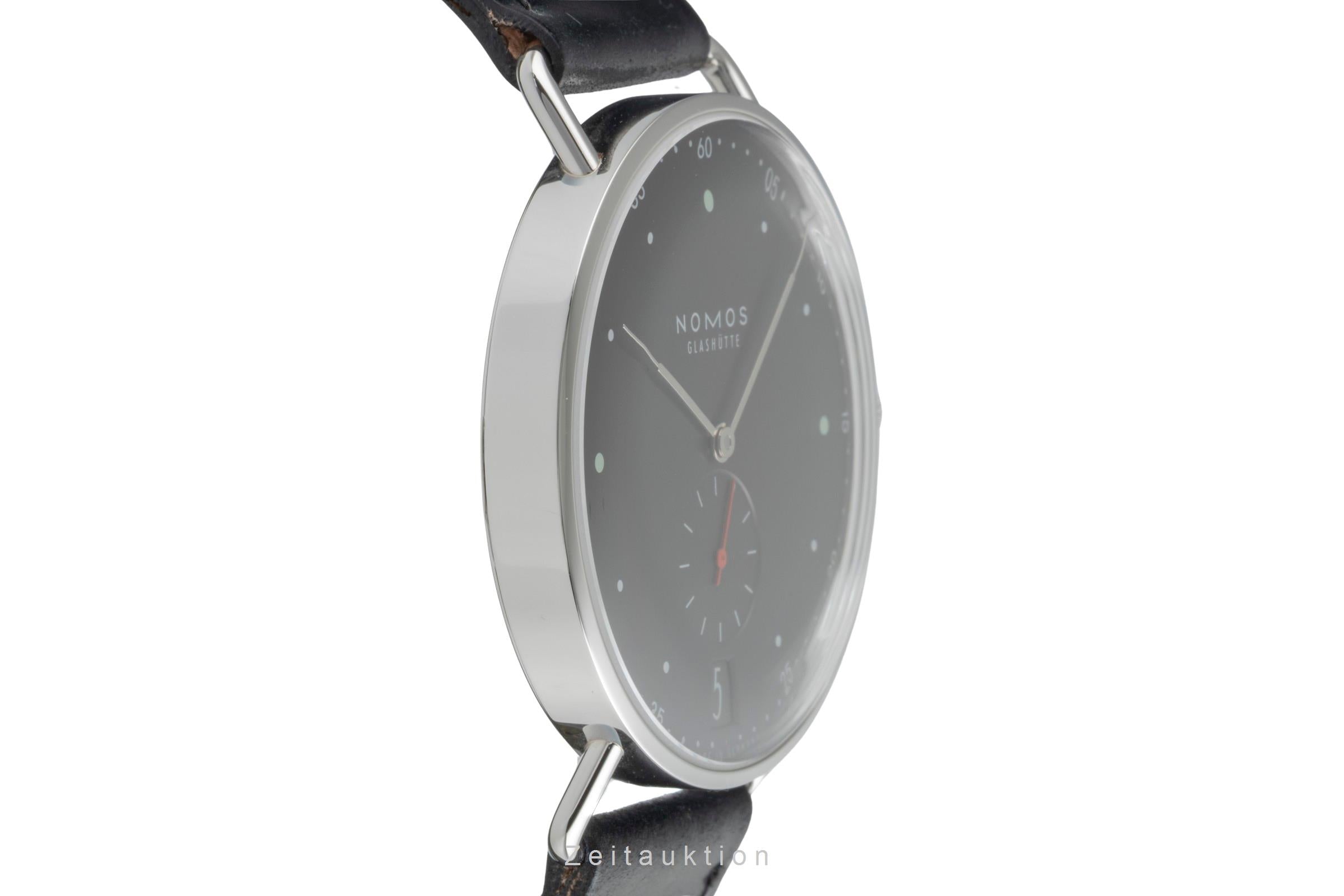 Nomos Metro steel manual winding men's watch 1103  [2505640]