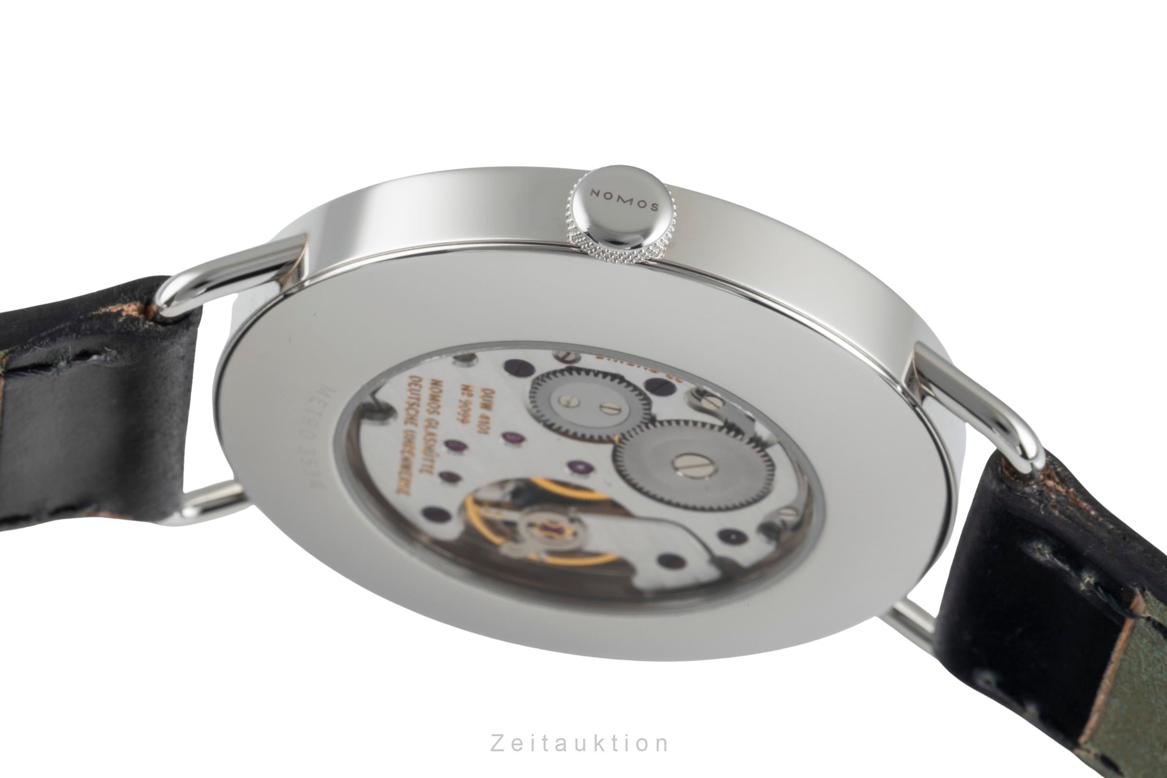 Nomos Metro steel manual winding men's watch 1103  [2505640]