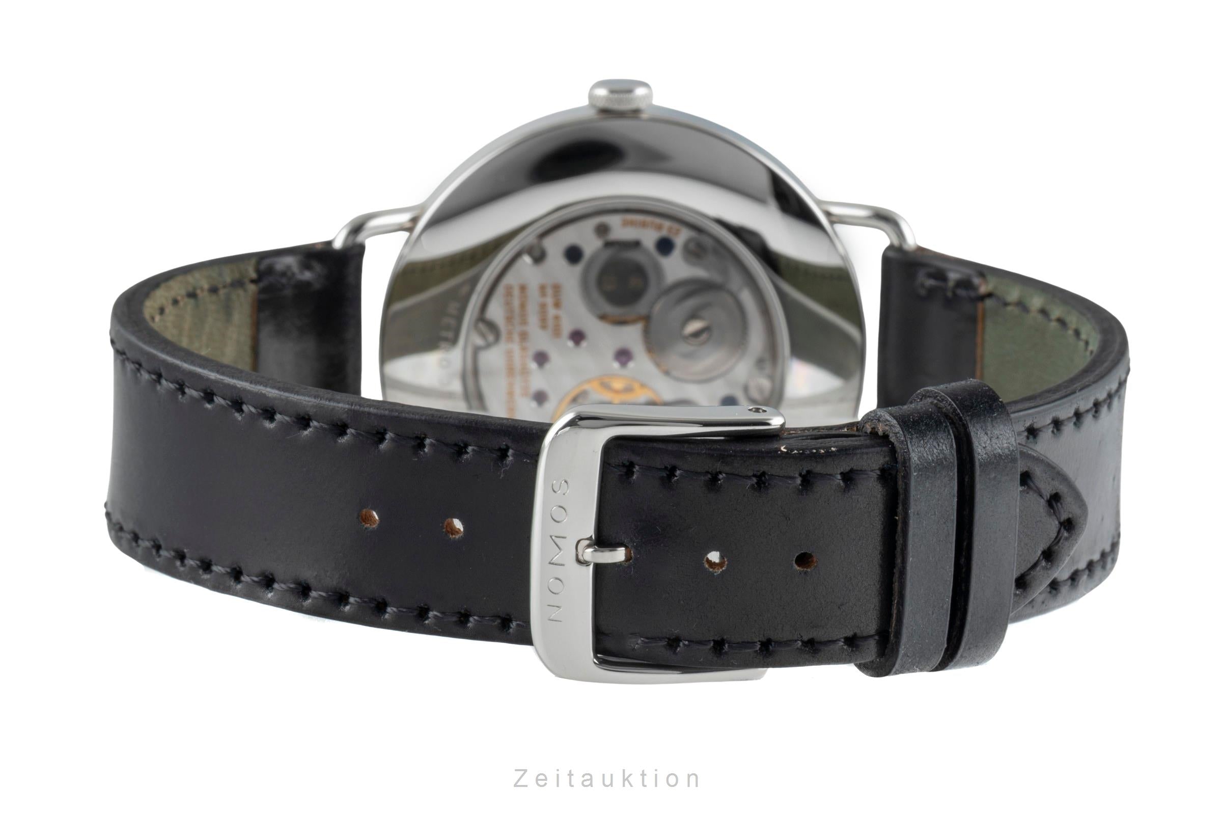 Nomos Metro steel manual winding men's watch 1103  [2505640]