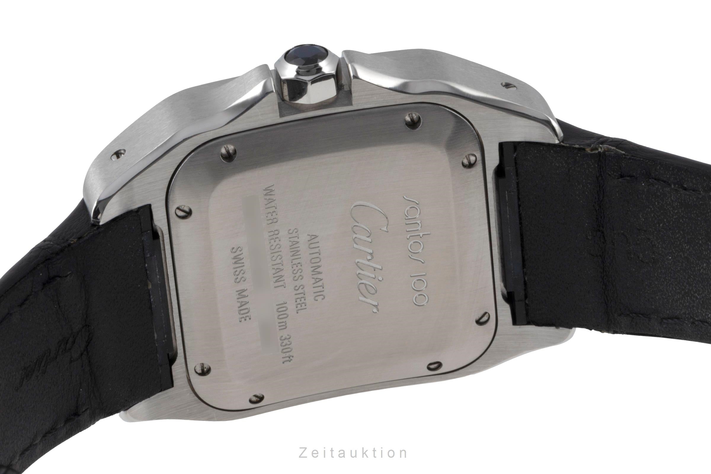 Cartier Santos 100 acier automatique montre pour hommes W20106X8  [2505643]