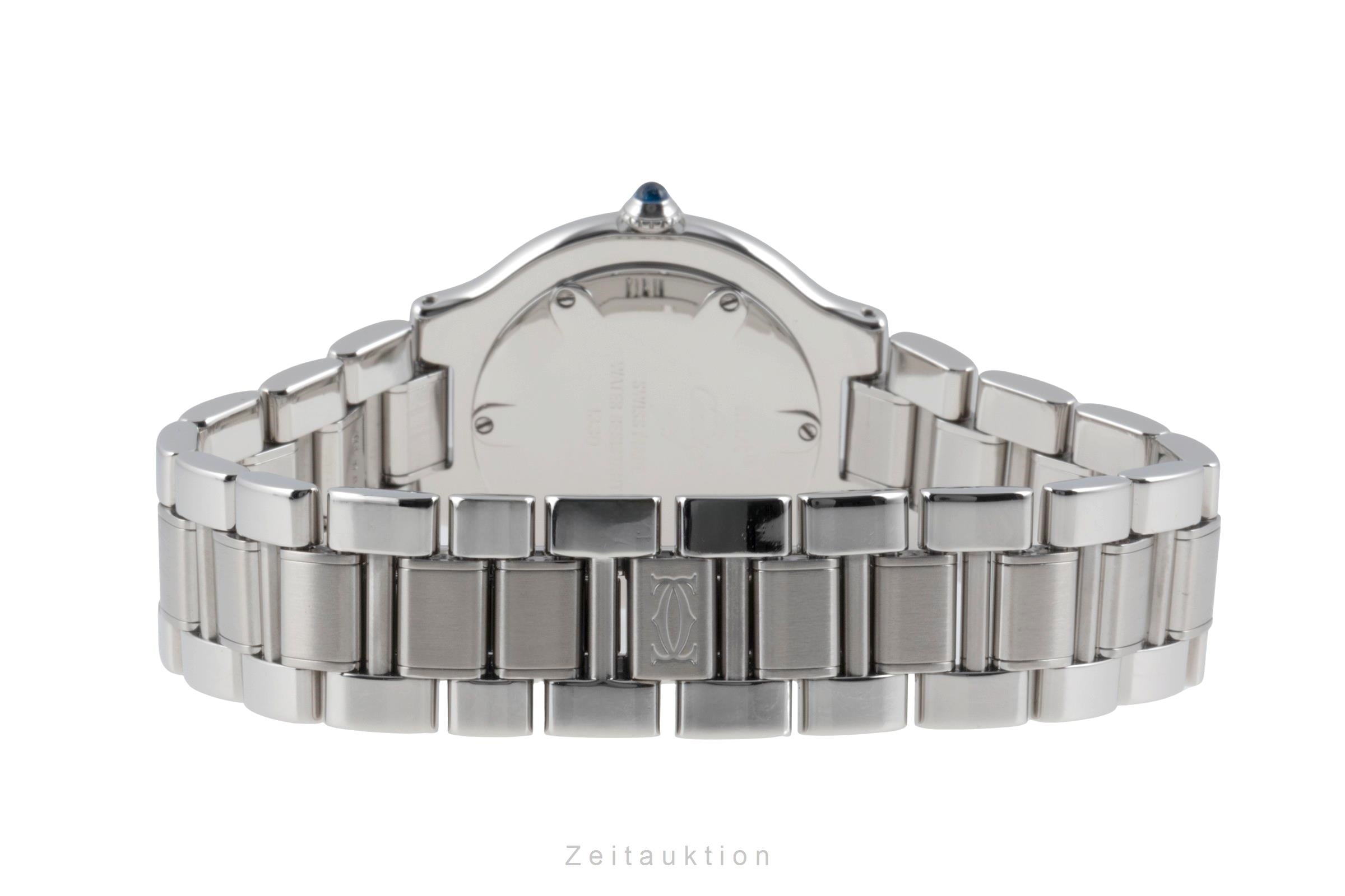 Cartier Must De Cartier 21 Edelstahl Damenuhr Saphirglas Ref. W10110T2 Klassiker [2505644]