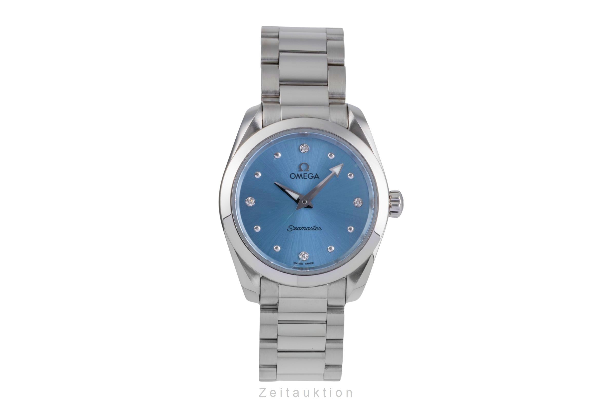 Omega Seamaster steel quartz Kal. 4061 Ref. 220.10.28.60.53.001