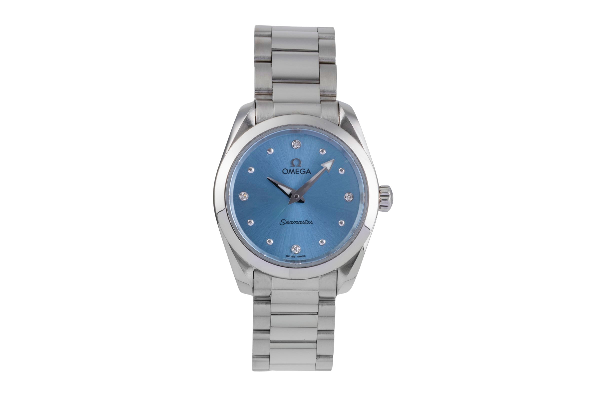 Omega Seamaster acier quartz montre pour femmes 220.10.28.60.53.001  [2505647]