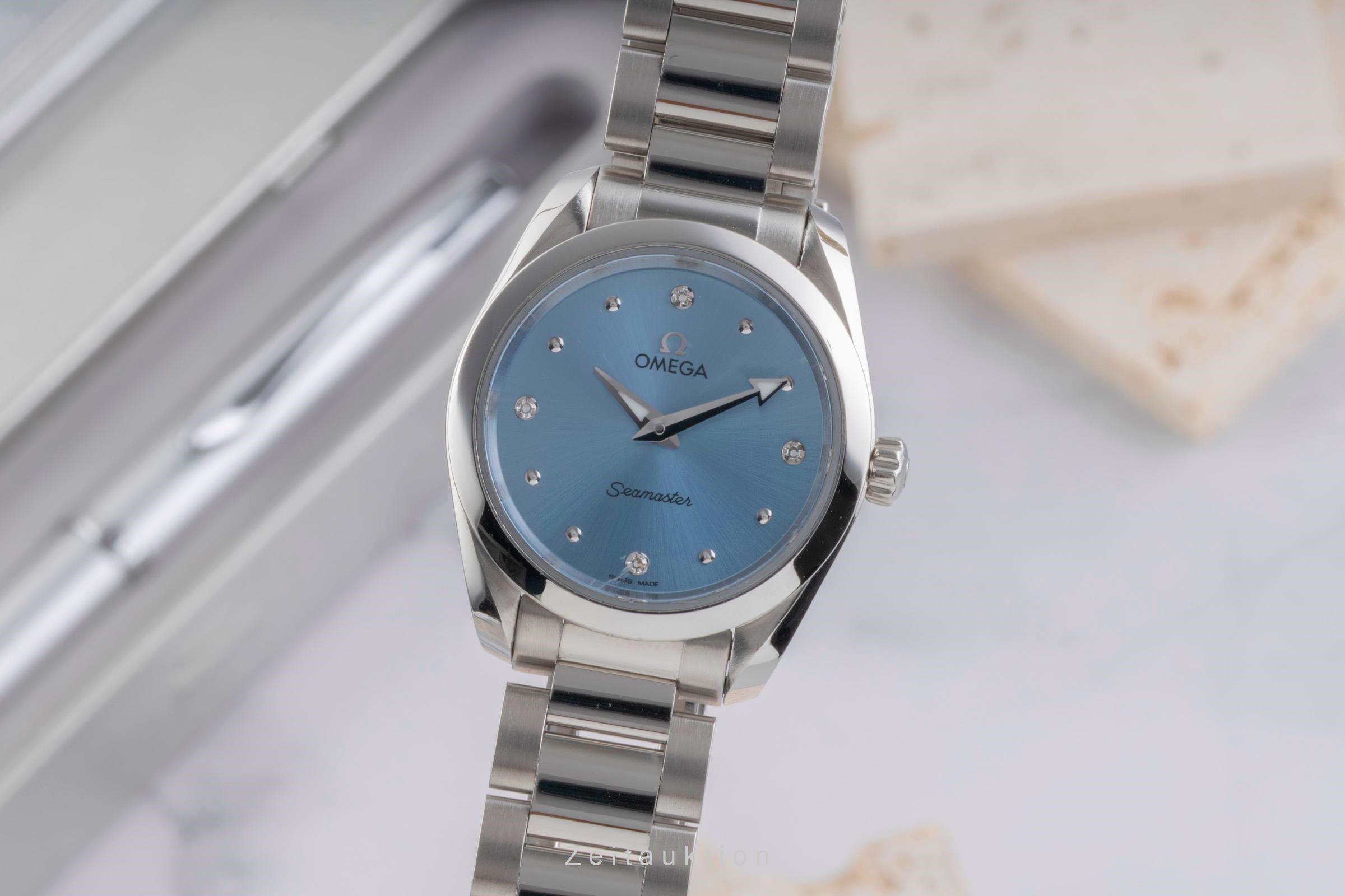 Omega Seamaster acier quartz montre pour femmes 220.10.28.60.53.001  [2505647]