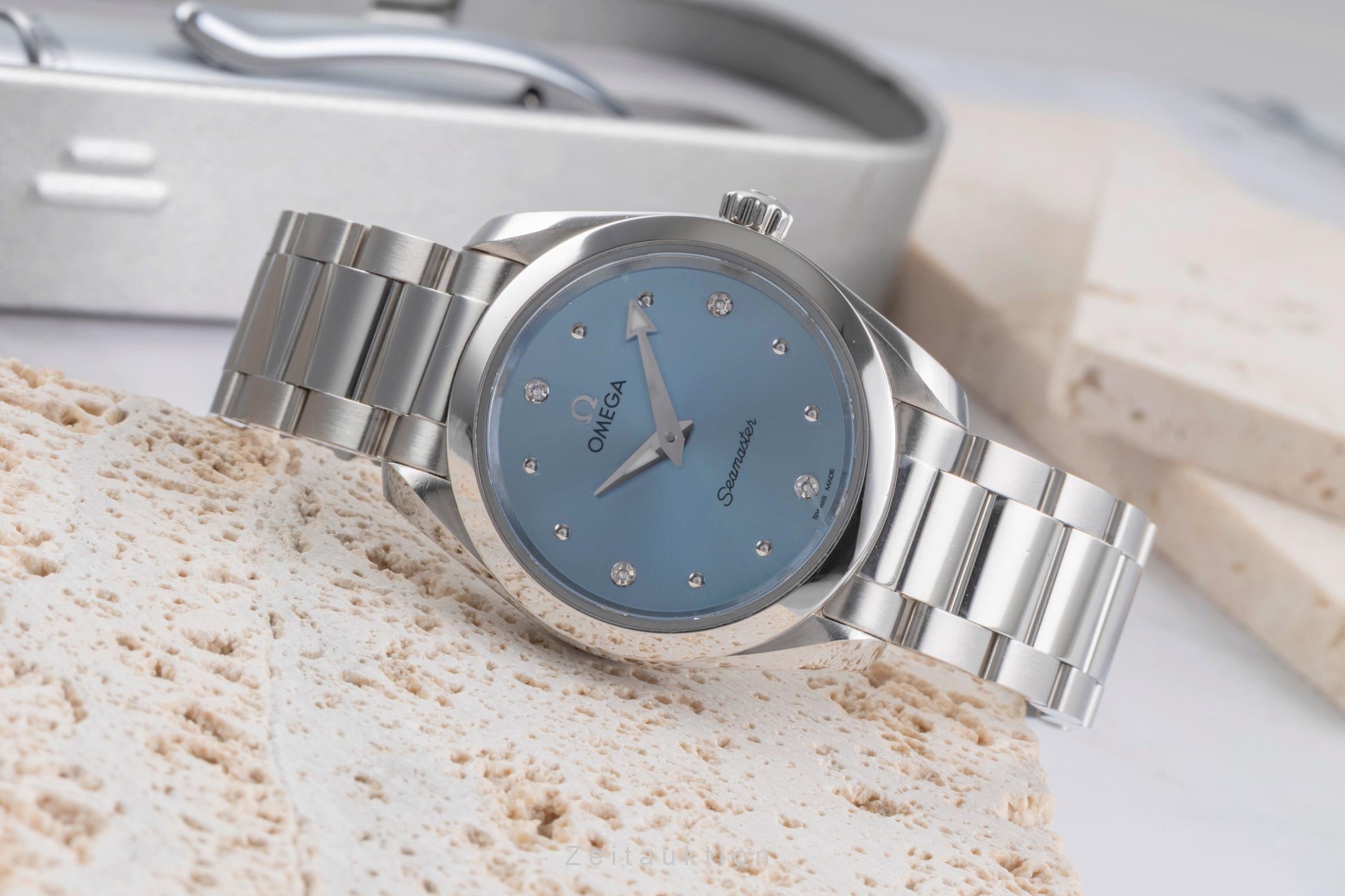 Omega Seamaster acero cuarzo reloj para damas  220.10.28.60.53.001  [2505647]