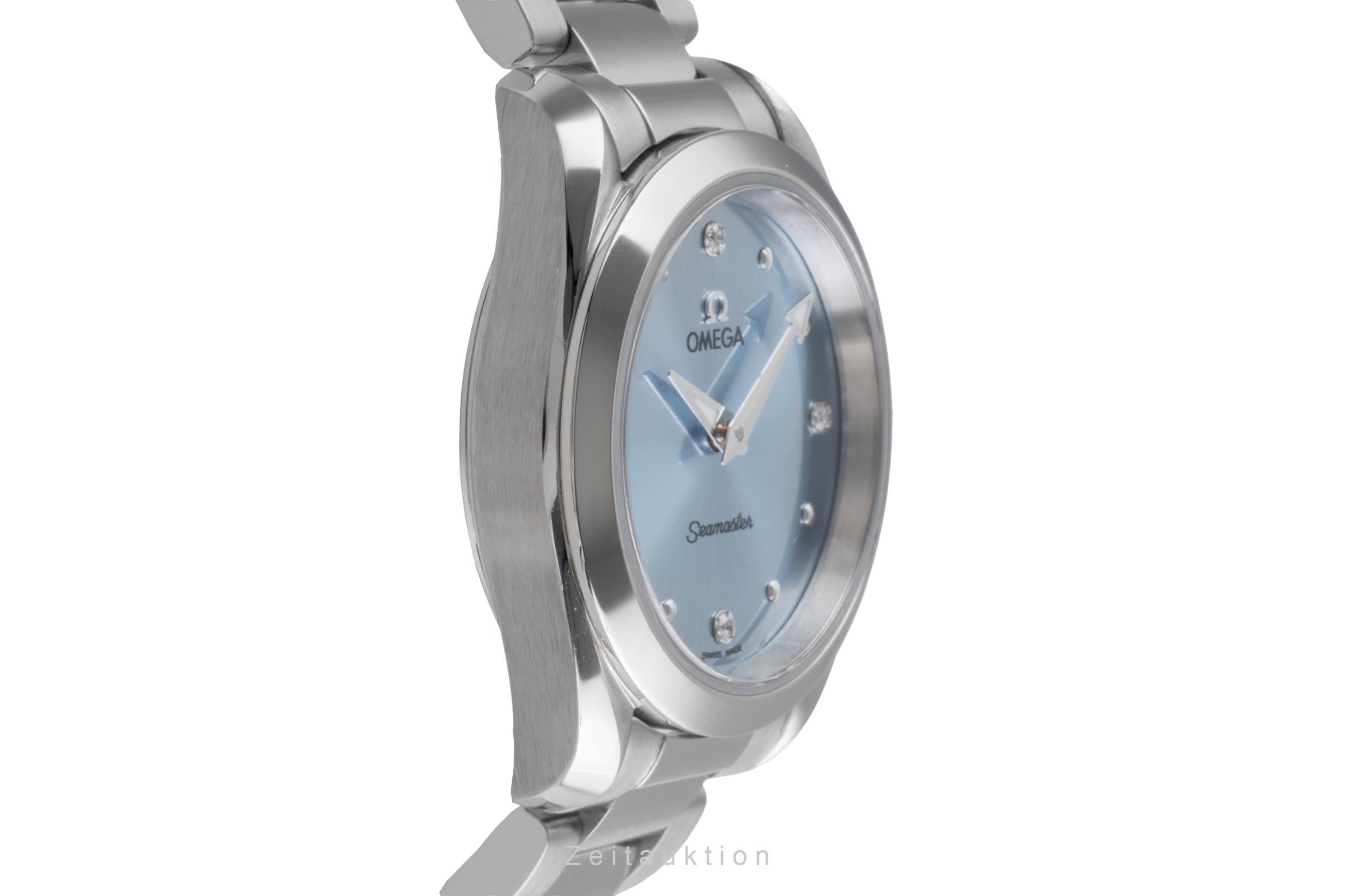 Omega Seamaster steel quartz Kal. 4061 Ref. 220.10.28.60.53.001