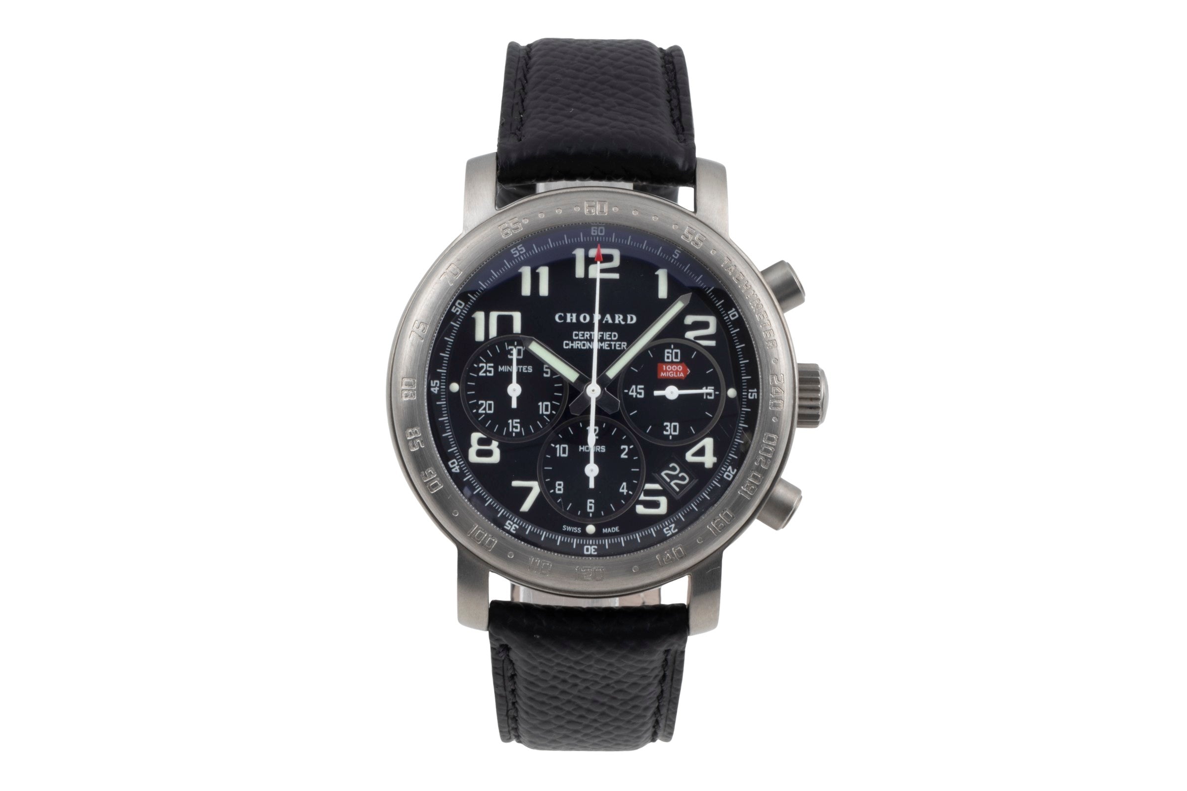 Chopard Mille Miglia chronographe titane  automatique montre pour hommes 16/8915 Limited  [2505650]