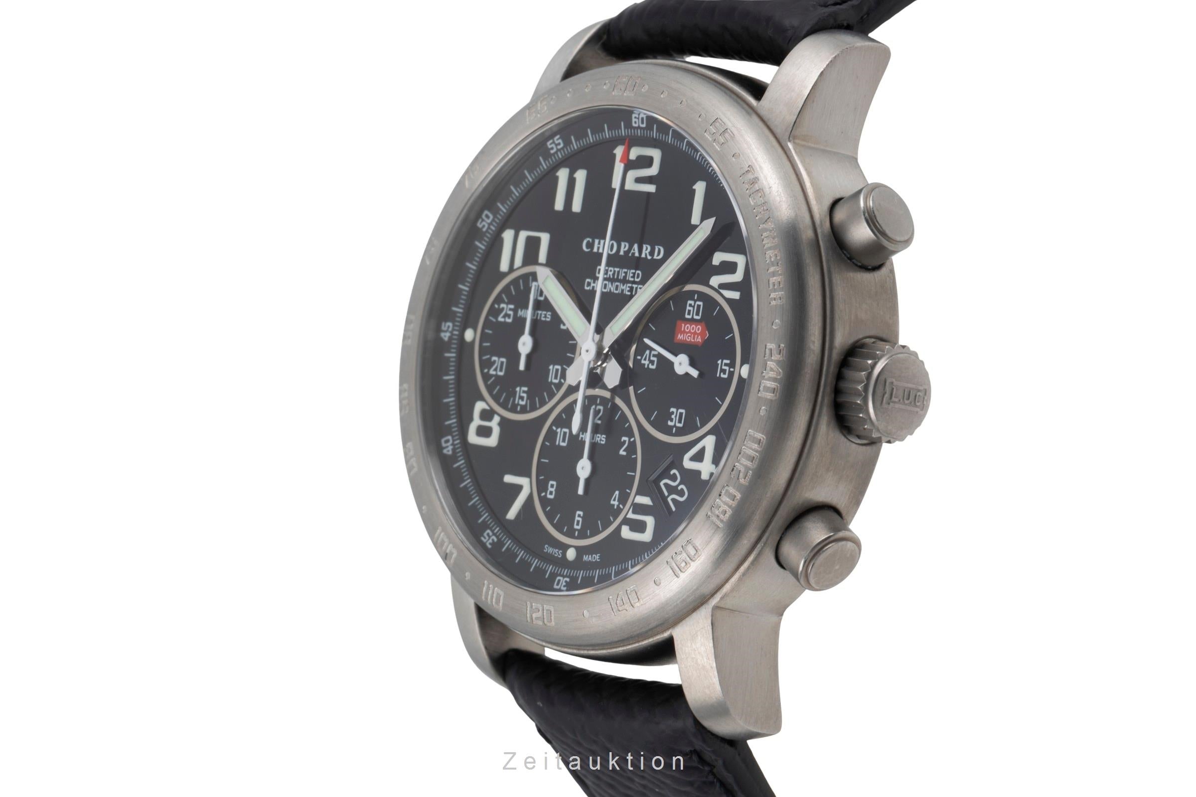 Chopard Mille Miglia chronographe titane  automatique montre pour hommes 16/8915 Limited  [2505650]